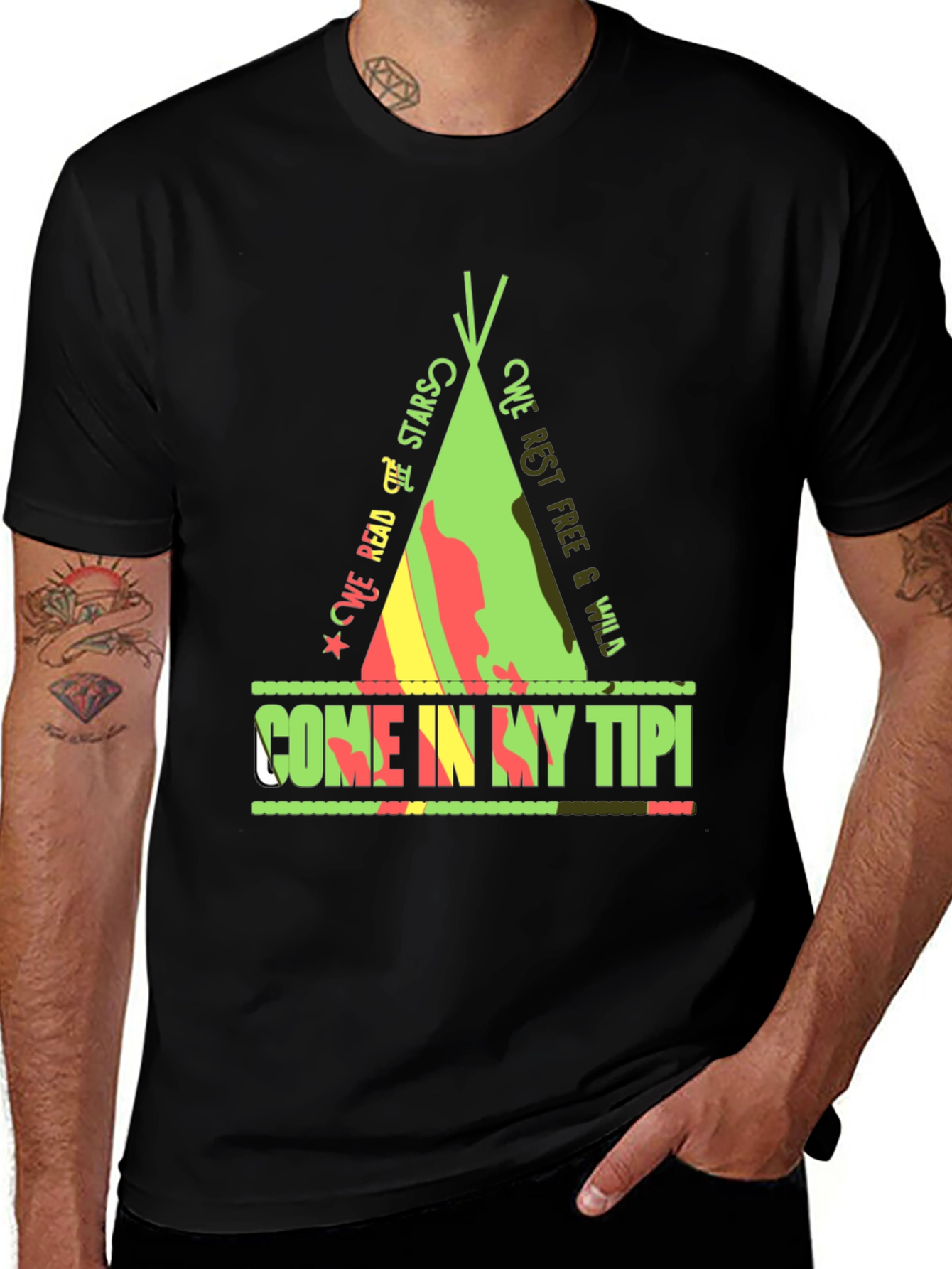 Come In My Tipi Graphic Tee