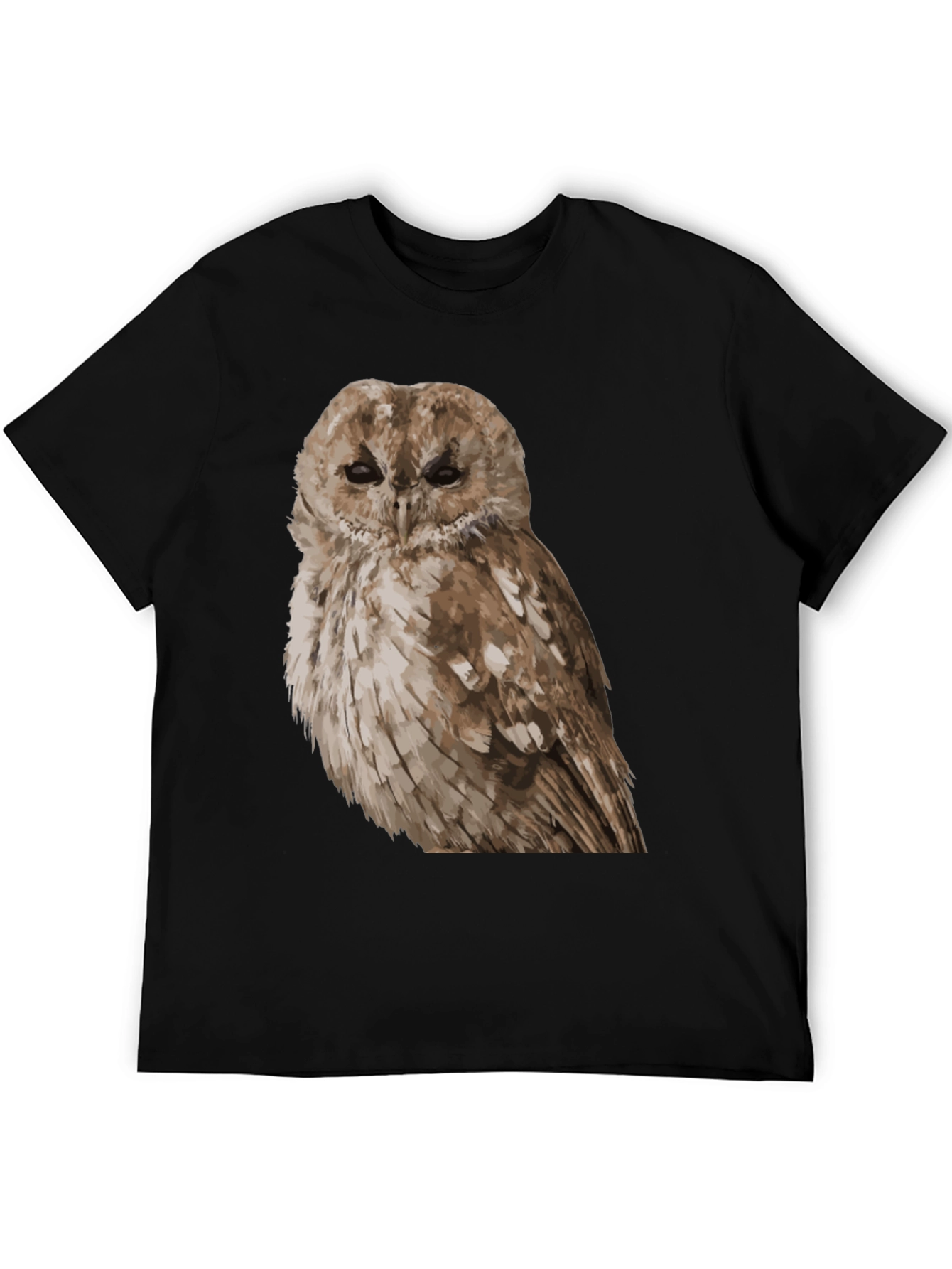 Owl Graphic Print T-Shirt