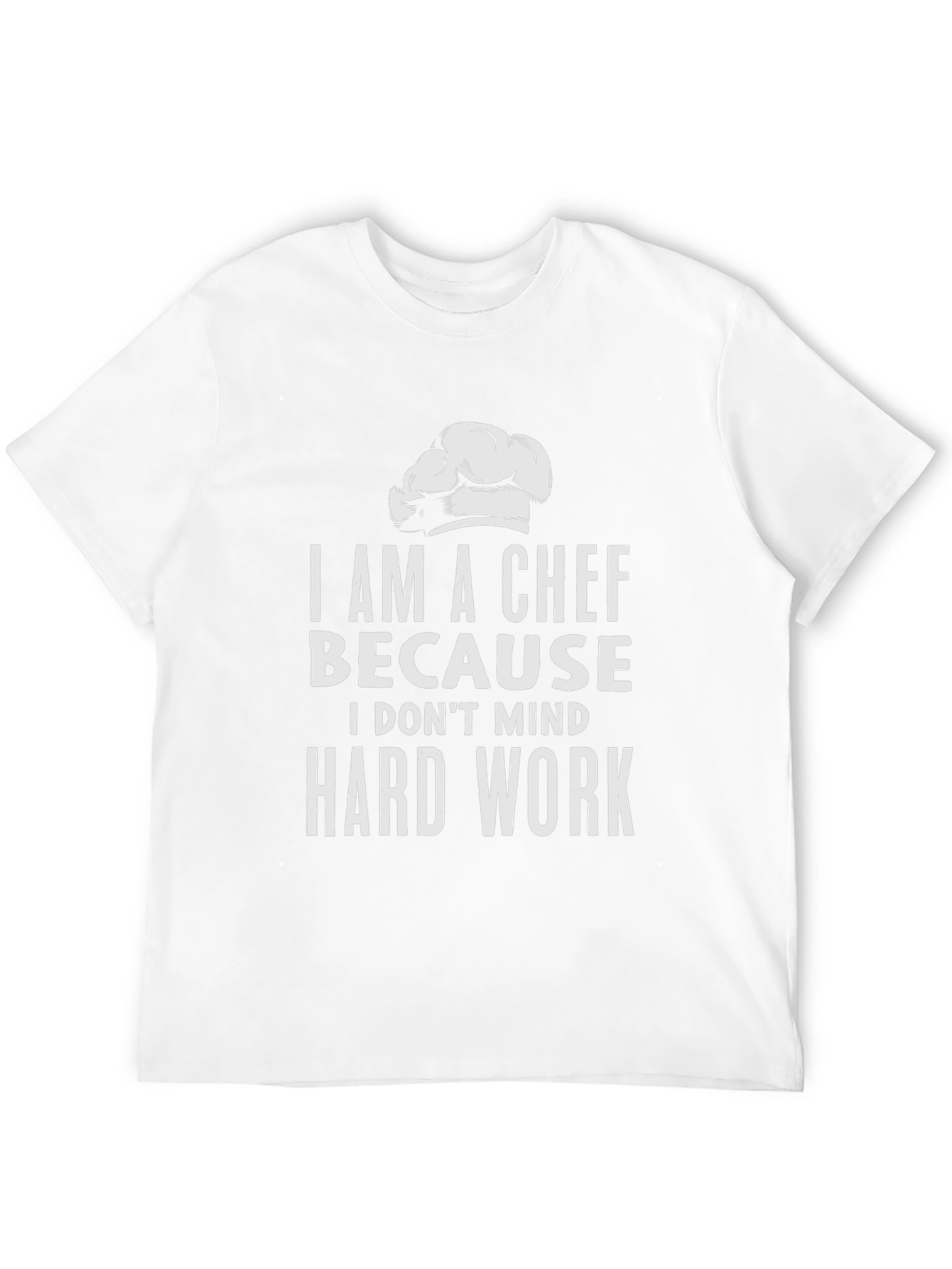Chef Hard Work T-Shirt - Culinary Pride