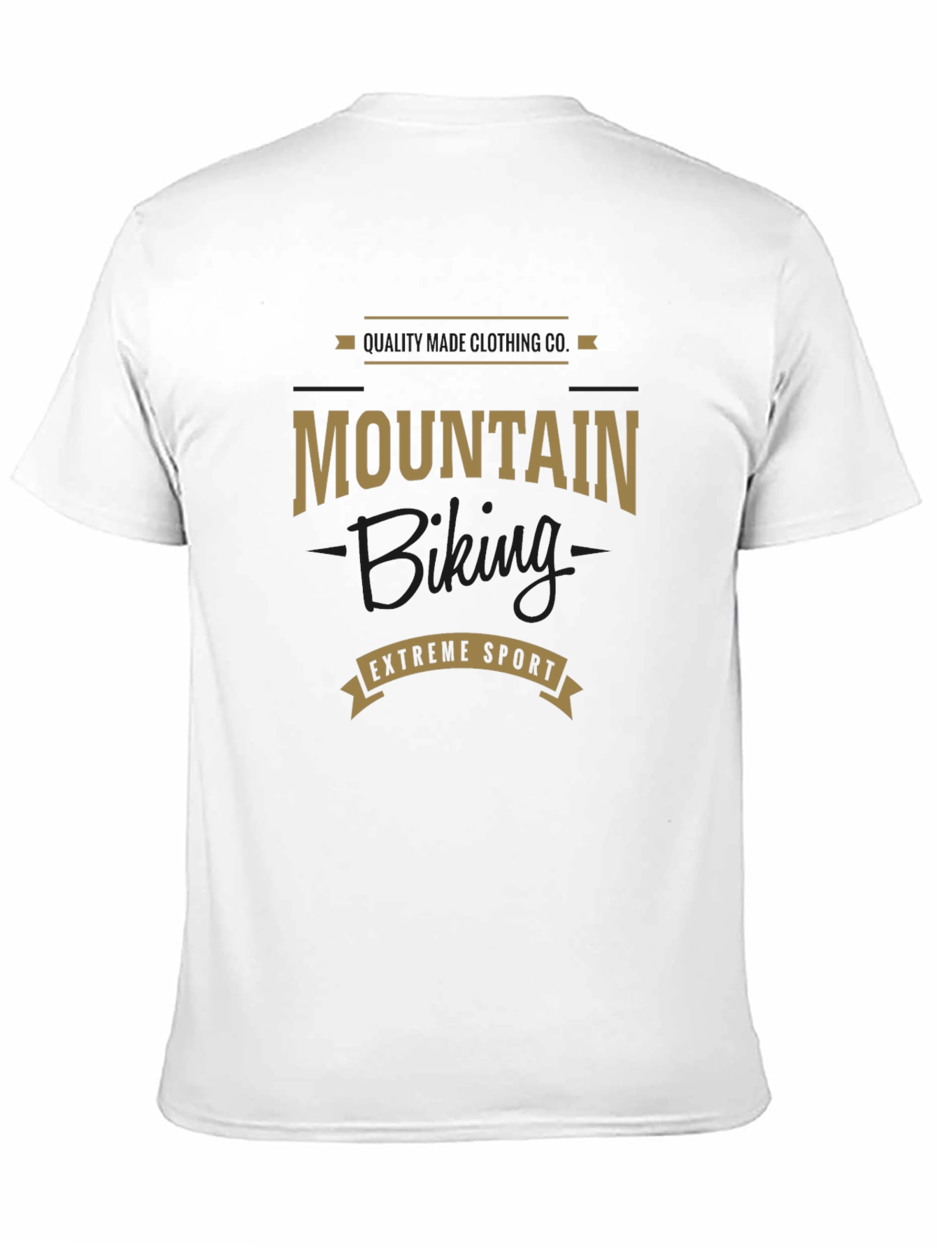 Mountain Biking Extreme Sport Graphic T-Shirt
