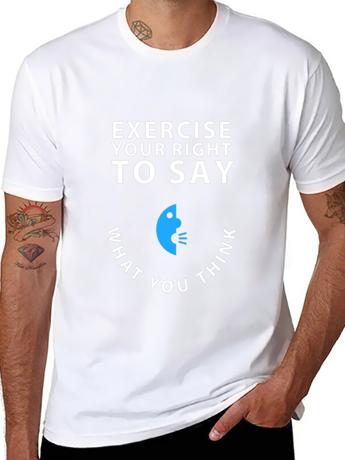 Exercise Your Right T-Shirt - Speak Your Mind Tee