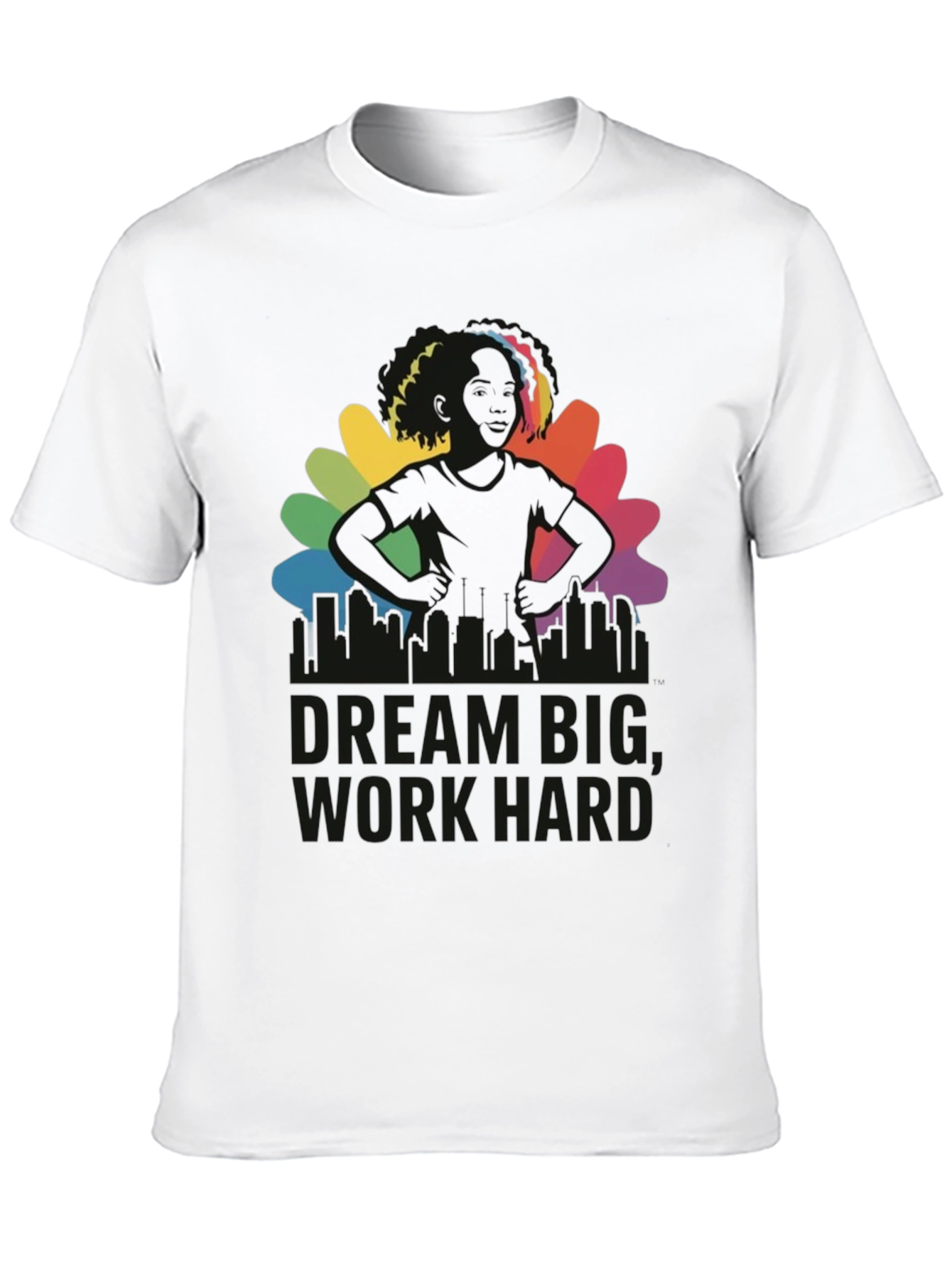 Dream Big Graphic Tee - Black
