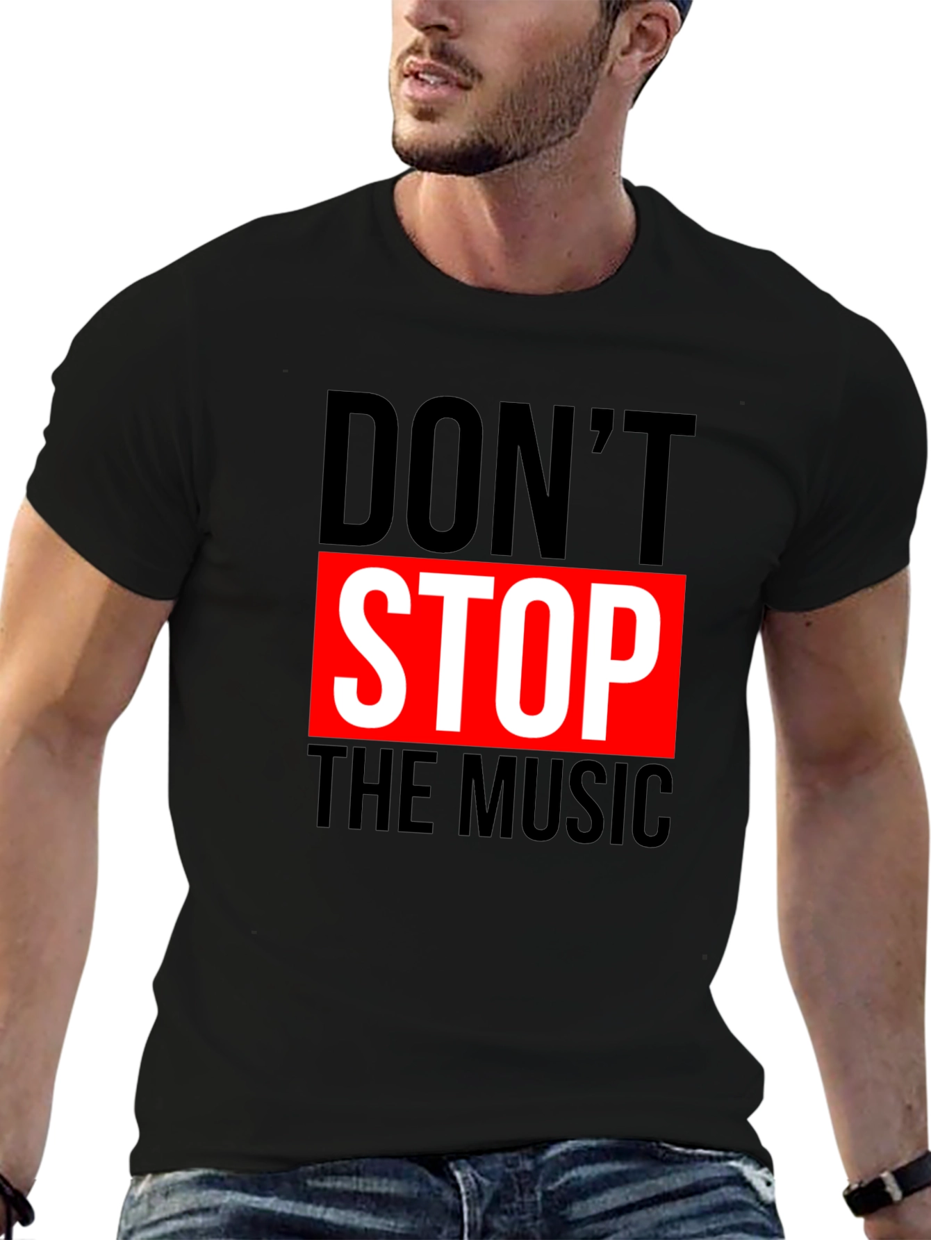 Dont Stop the Music Graphic T-Shirt