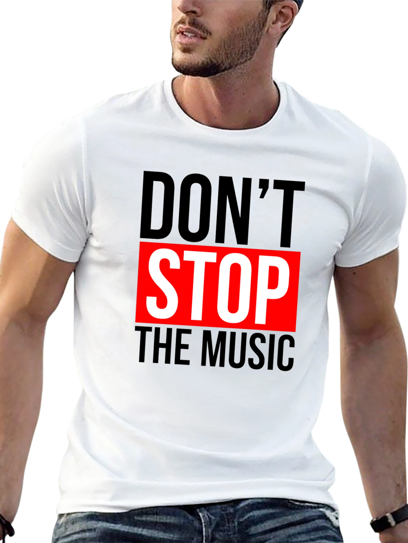 Dont Stop the Music Graphic T-Shirt