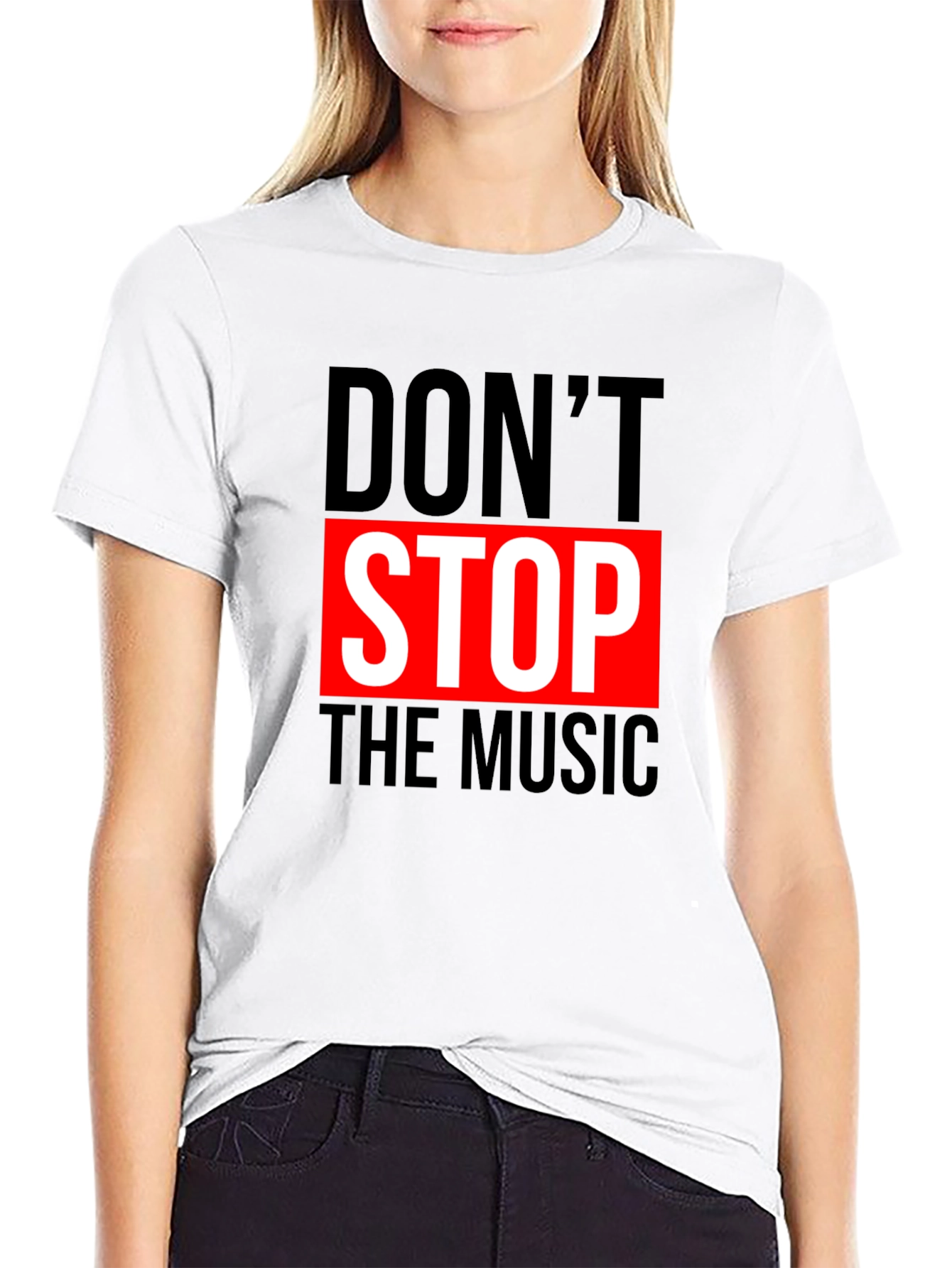 Dont Stop the Music Graphic T-Shirt