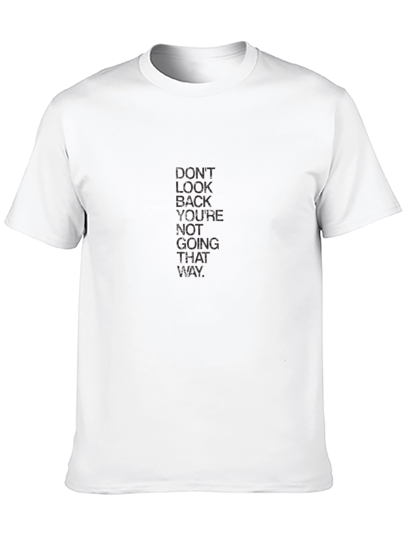 Inspirational Quote Black T-Shirt
