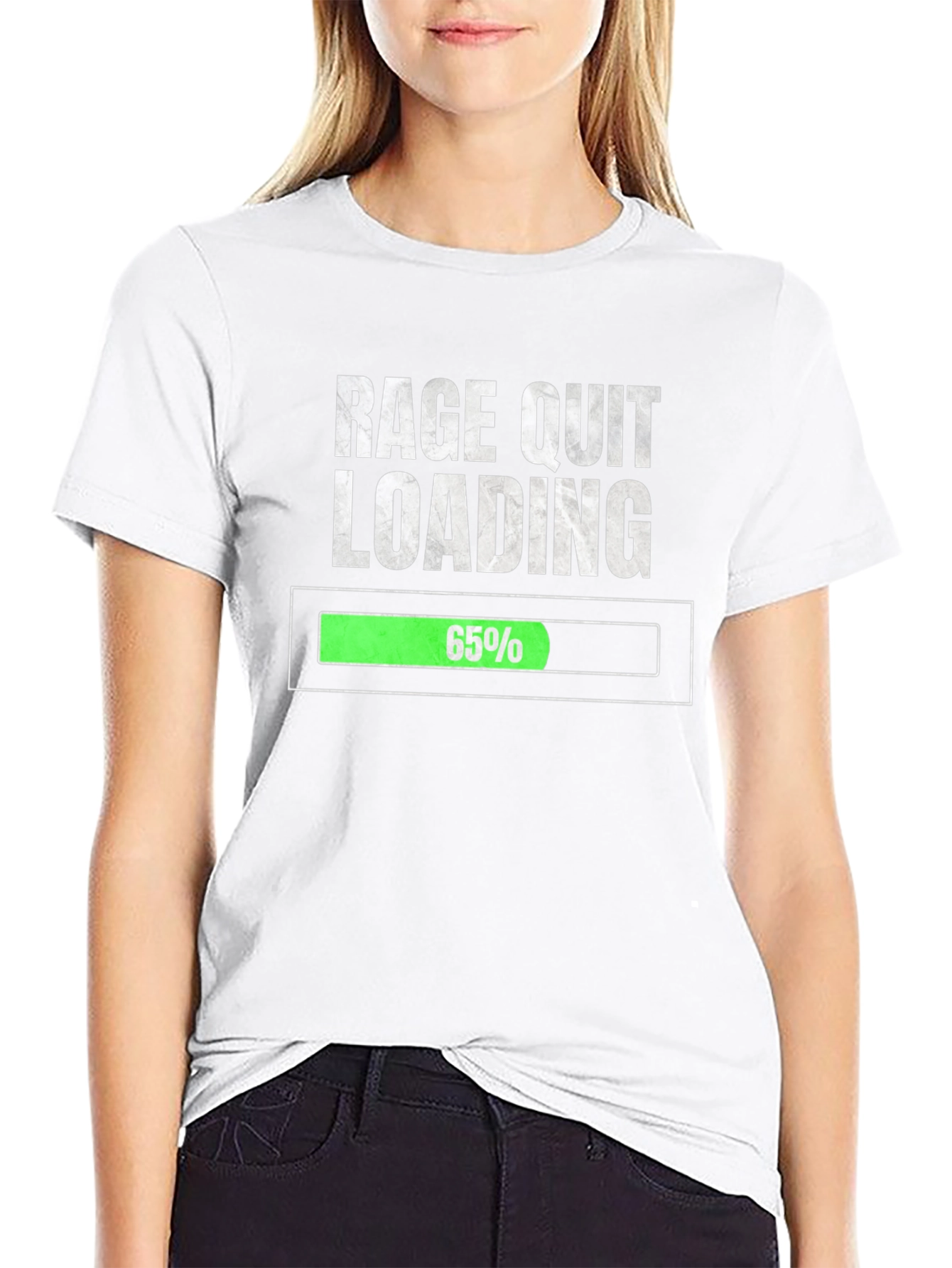 Rage Quit Loading Funny Gamer T-Shirt