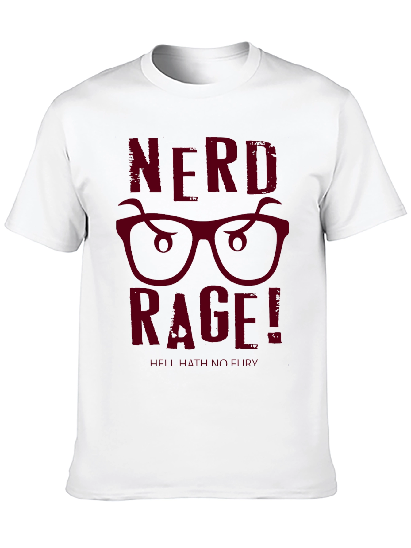 Nerd Rage T-Shirt - Geek Style Cotton Tee