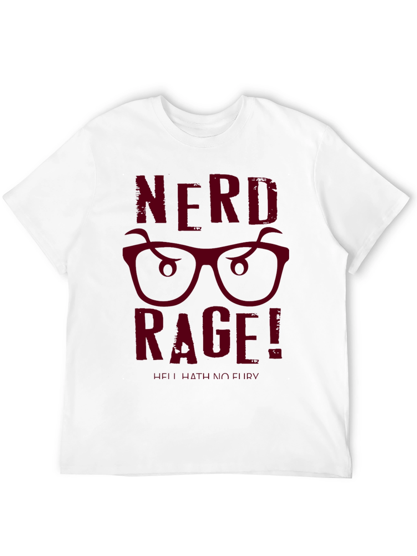 Nerd Rage T-Shirt - Geek Style Cotton Tee