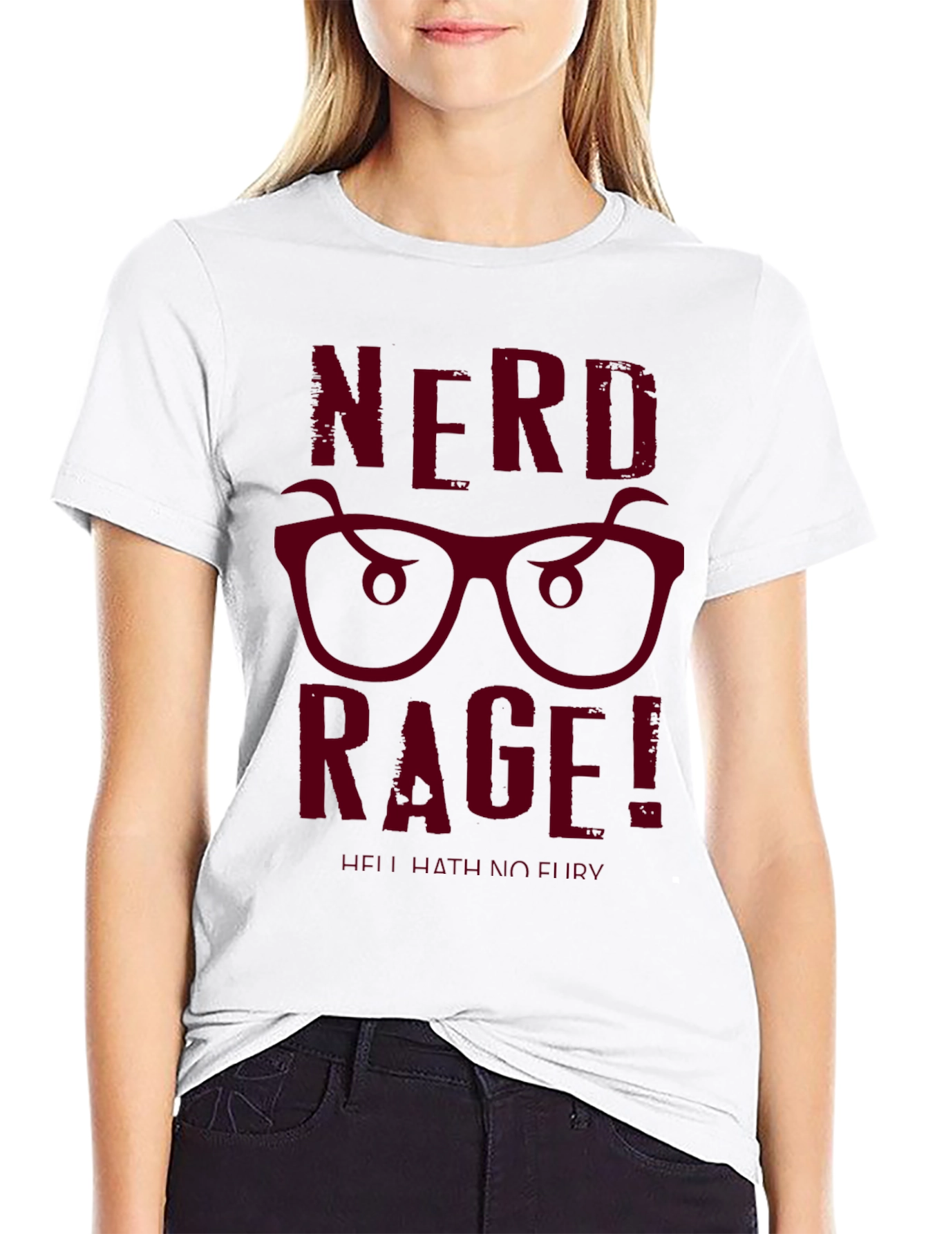 Nerd Rage T-Shirt - Geek Style Cotton Tee