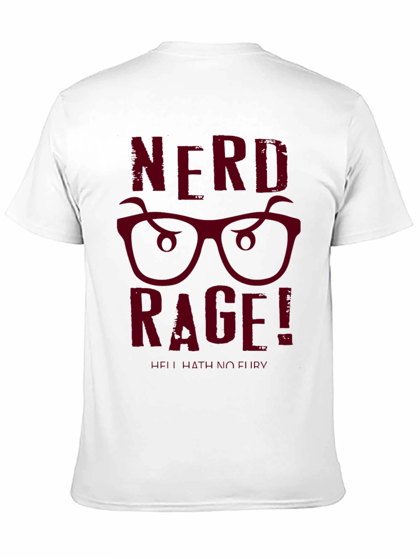 Nerd Rage T-Shirt - Geek Style Cotton Tee