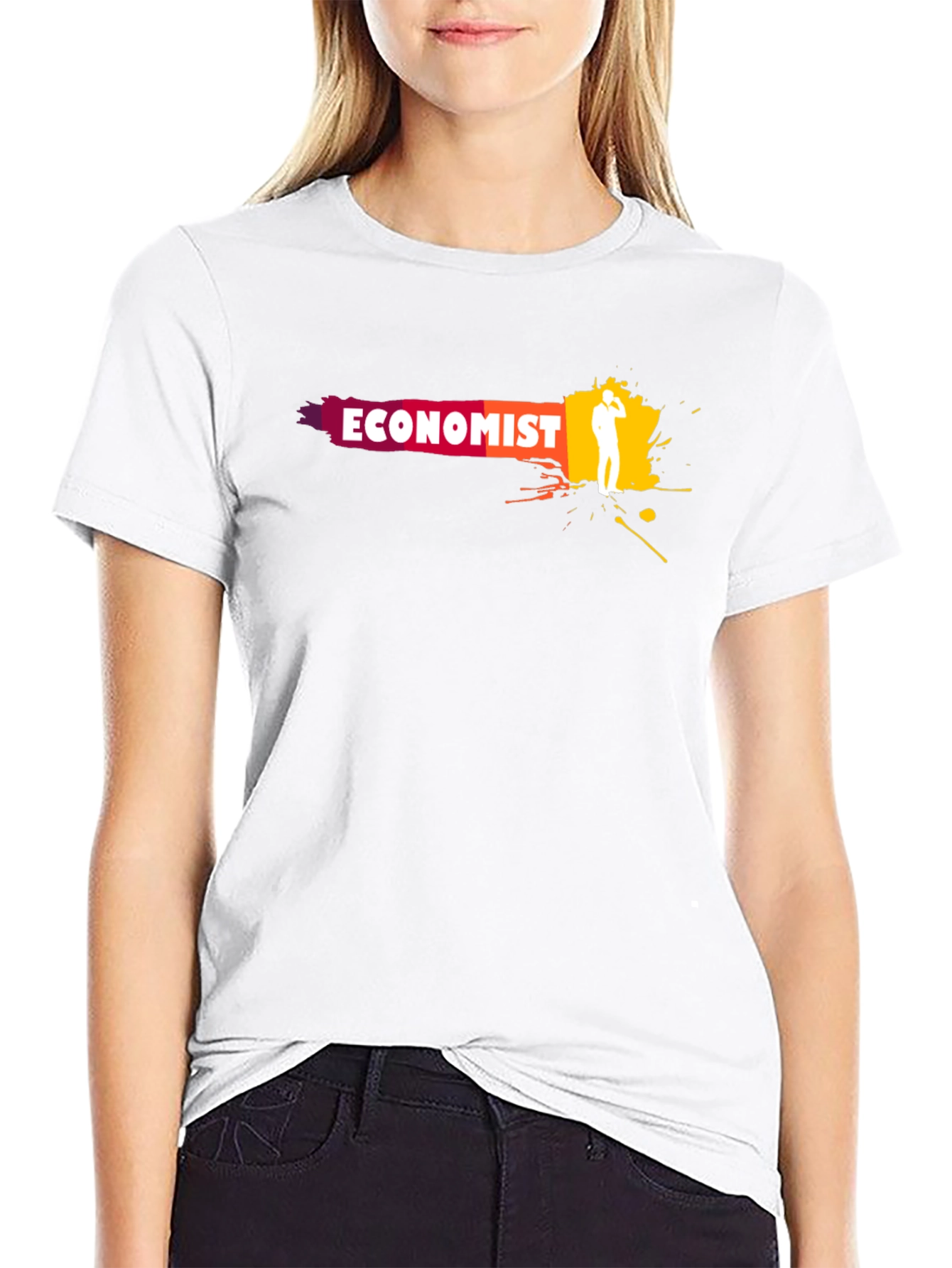 Economist T-Shirt - Black Unique Design