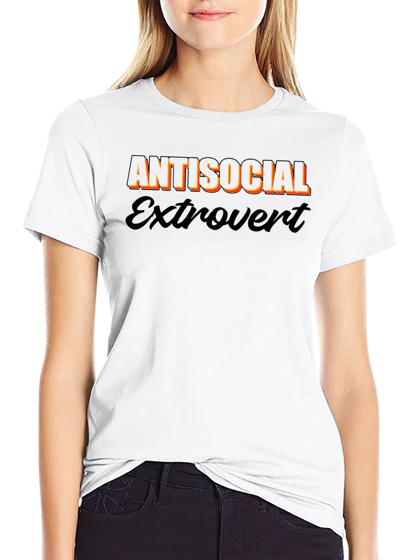 Antisocial Extrovert Graphic Tee
