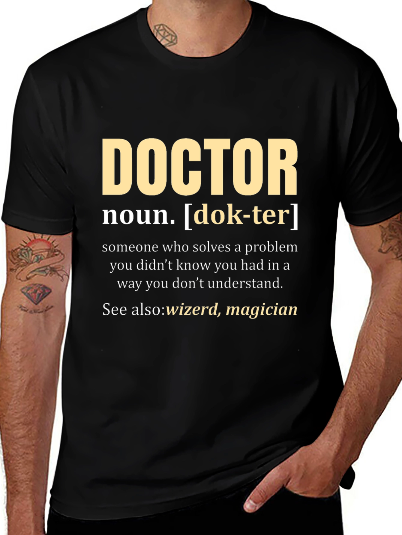 Doctor Definition T-Shirt - Funny Medical Gift