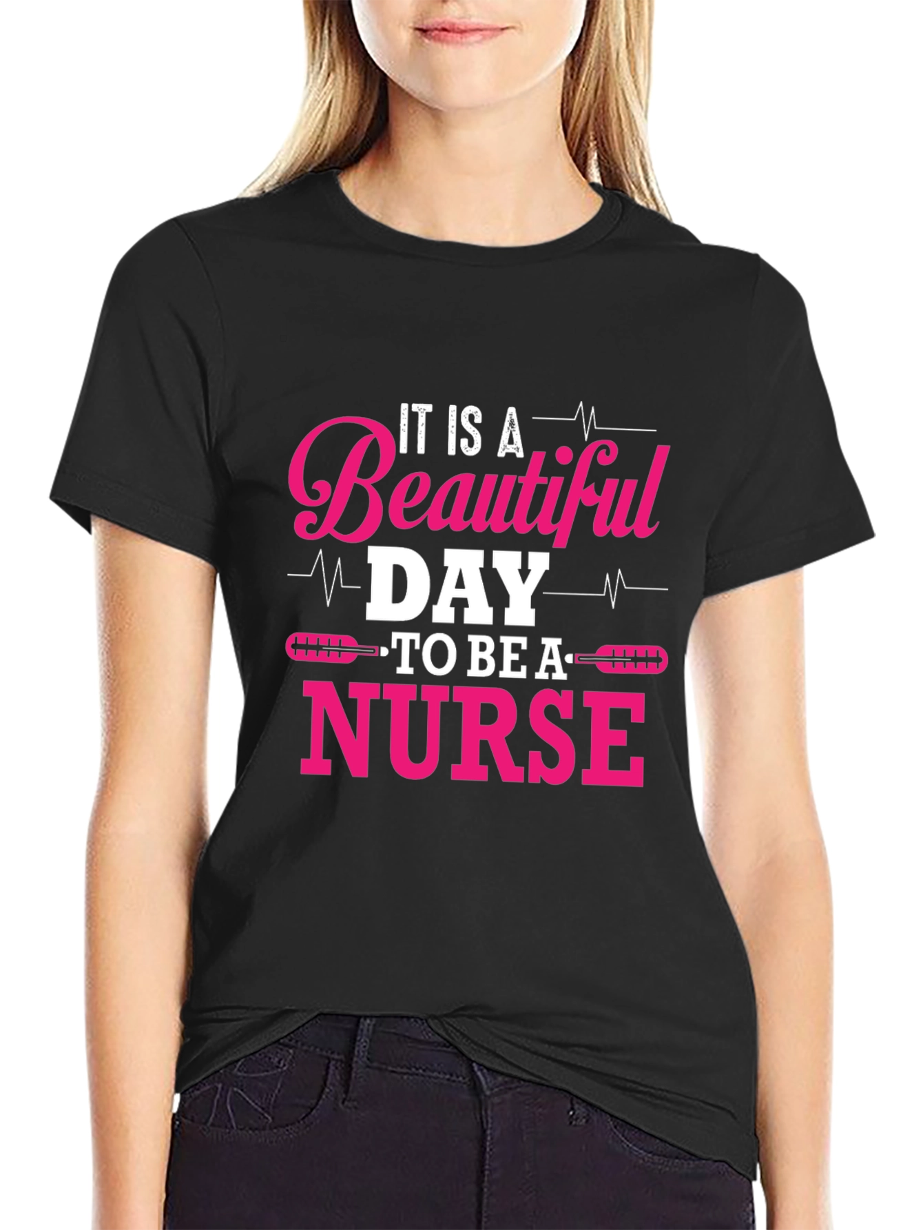 Beautiful Day to Be a Nurse Graphic Tee