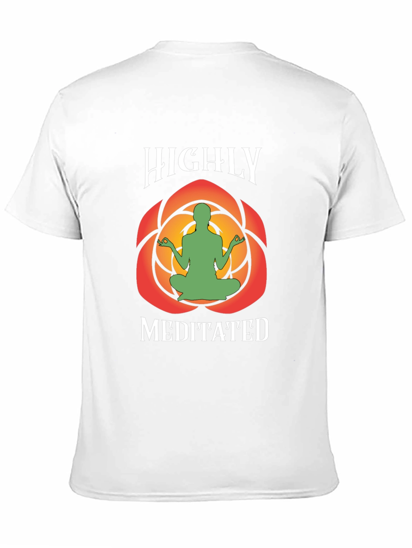 Highly Meditated Black Graphic Tee
