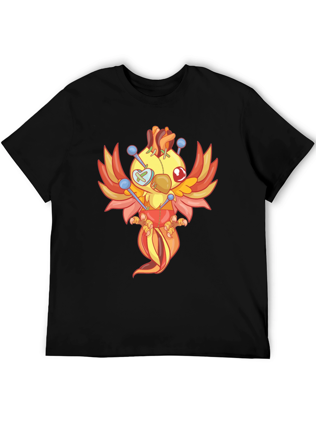 Voodoo Phoenix Graphic Tee - Black