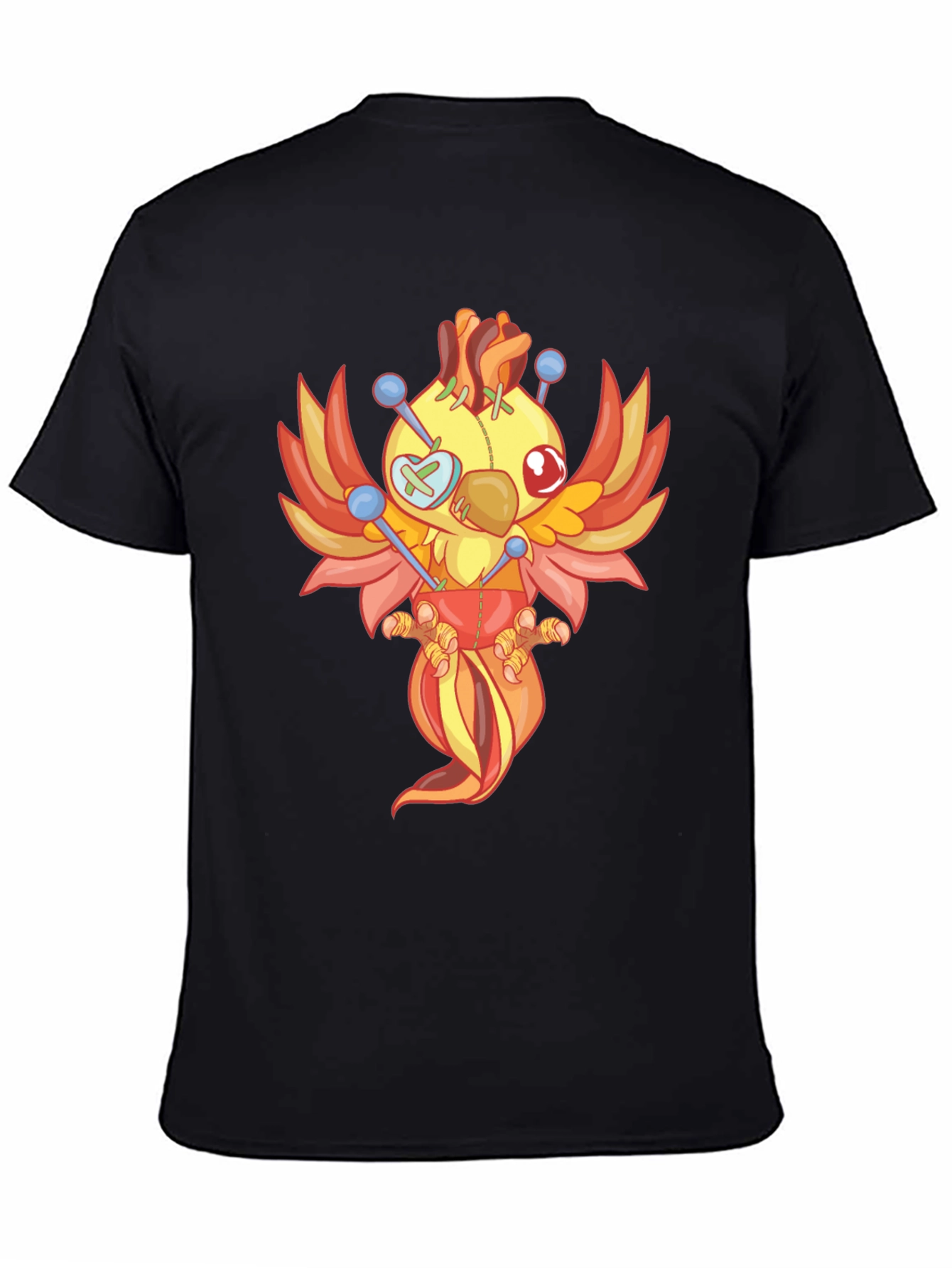 Voodoo Phoenix Graphic Tee - Black
