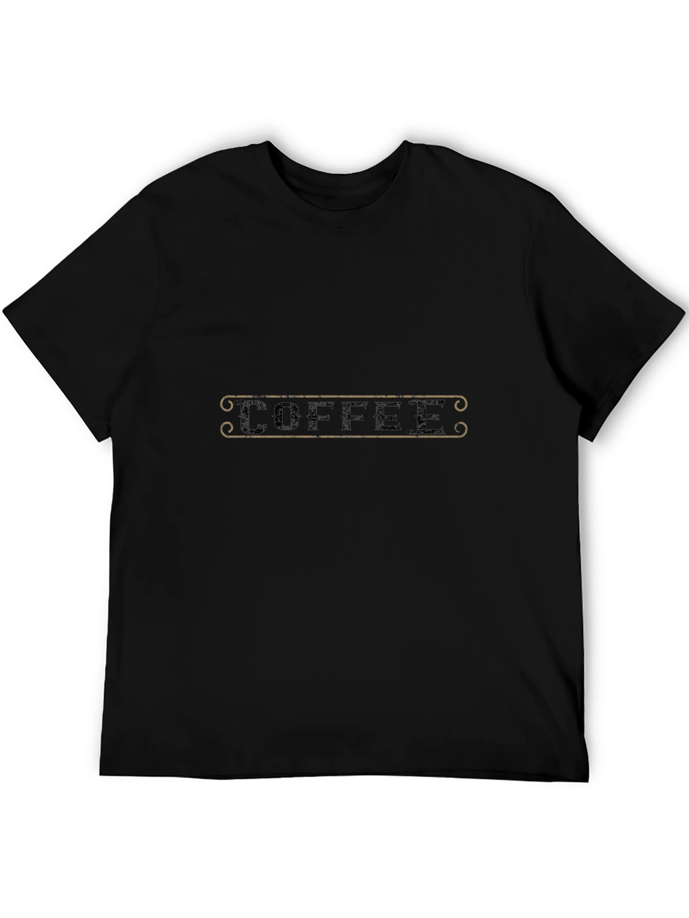 Coffee Graphic T-Shirt - Black