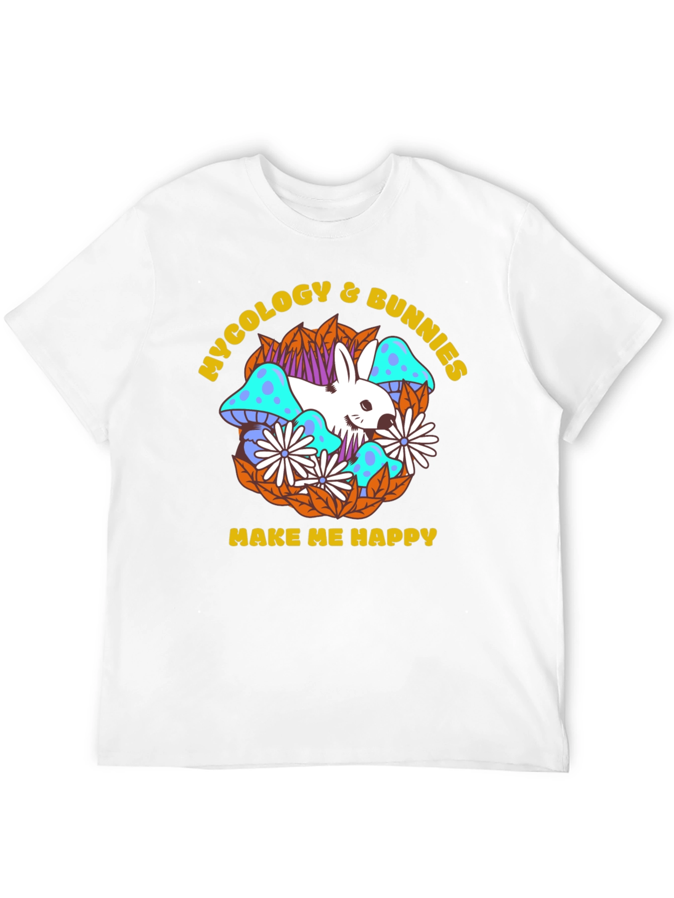 Mycology & Bunnies Graphic Tee