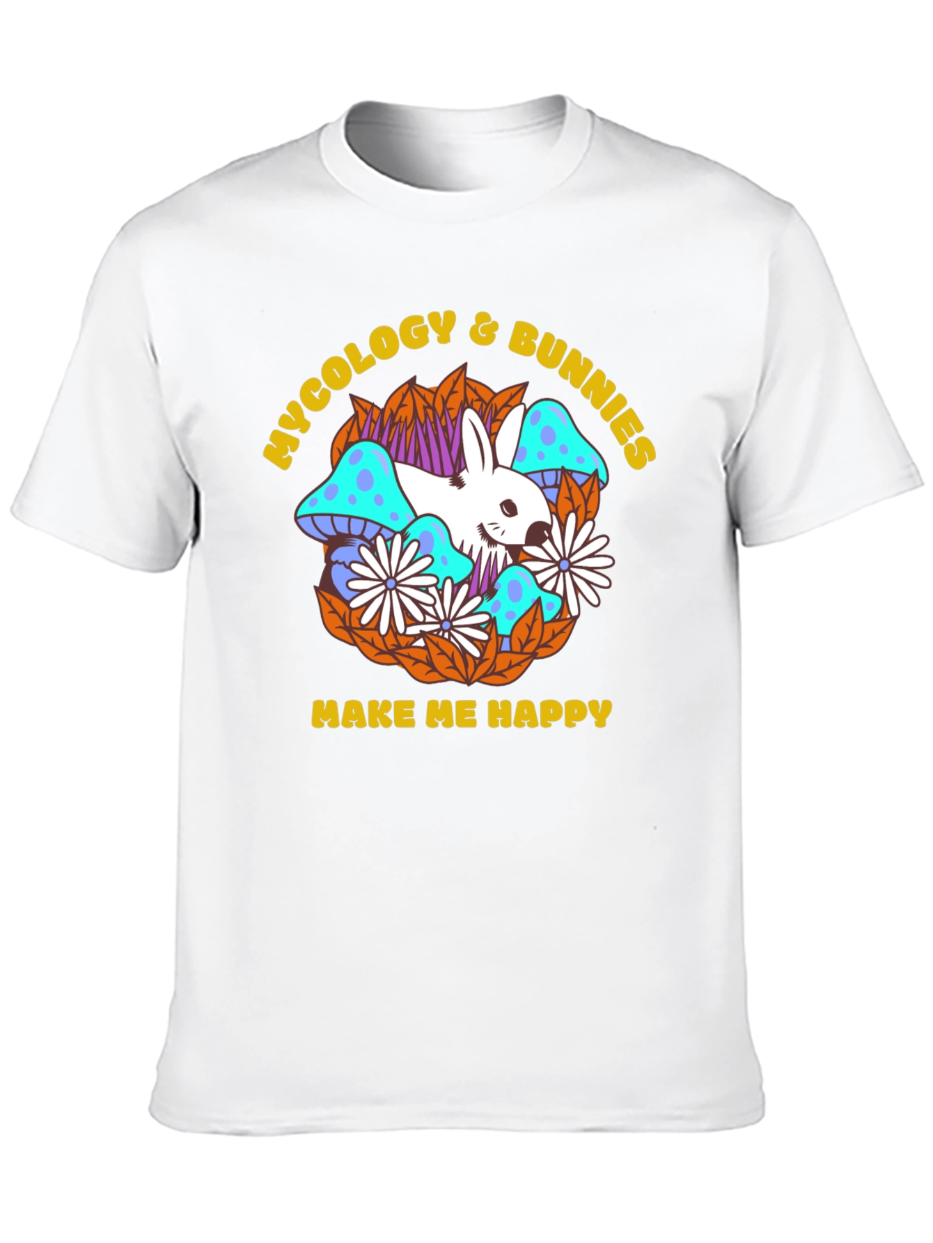 Mycology & Bunnies Graphic Tee