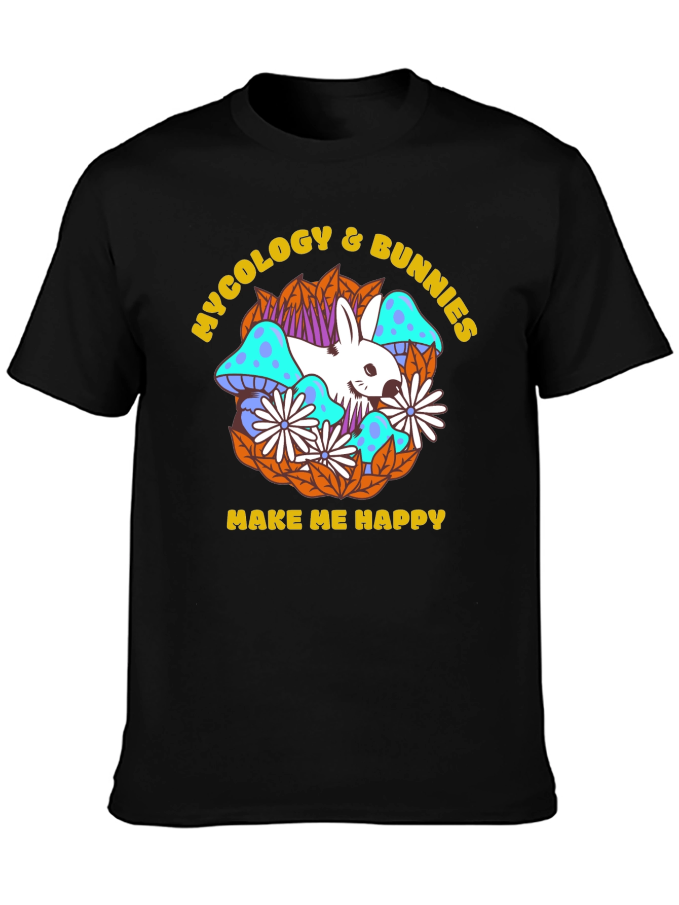 Mycology & Bunnies Graphic Tee