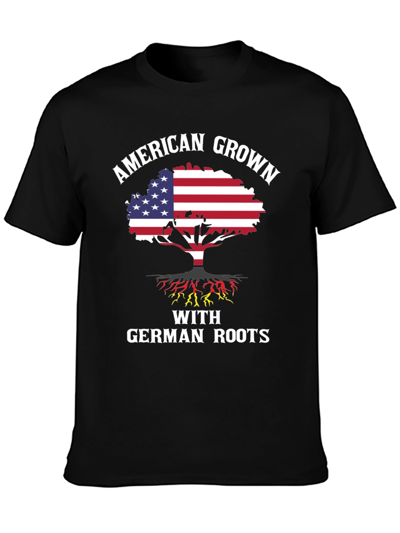 American Grown with German Roots Graphic Tee