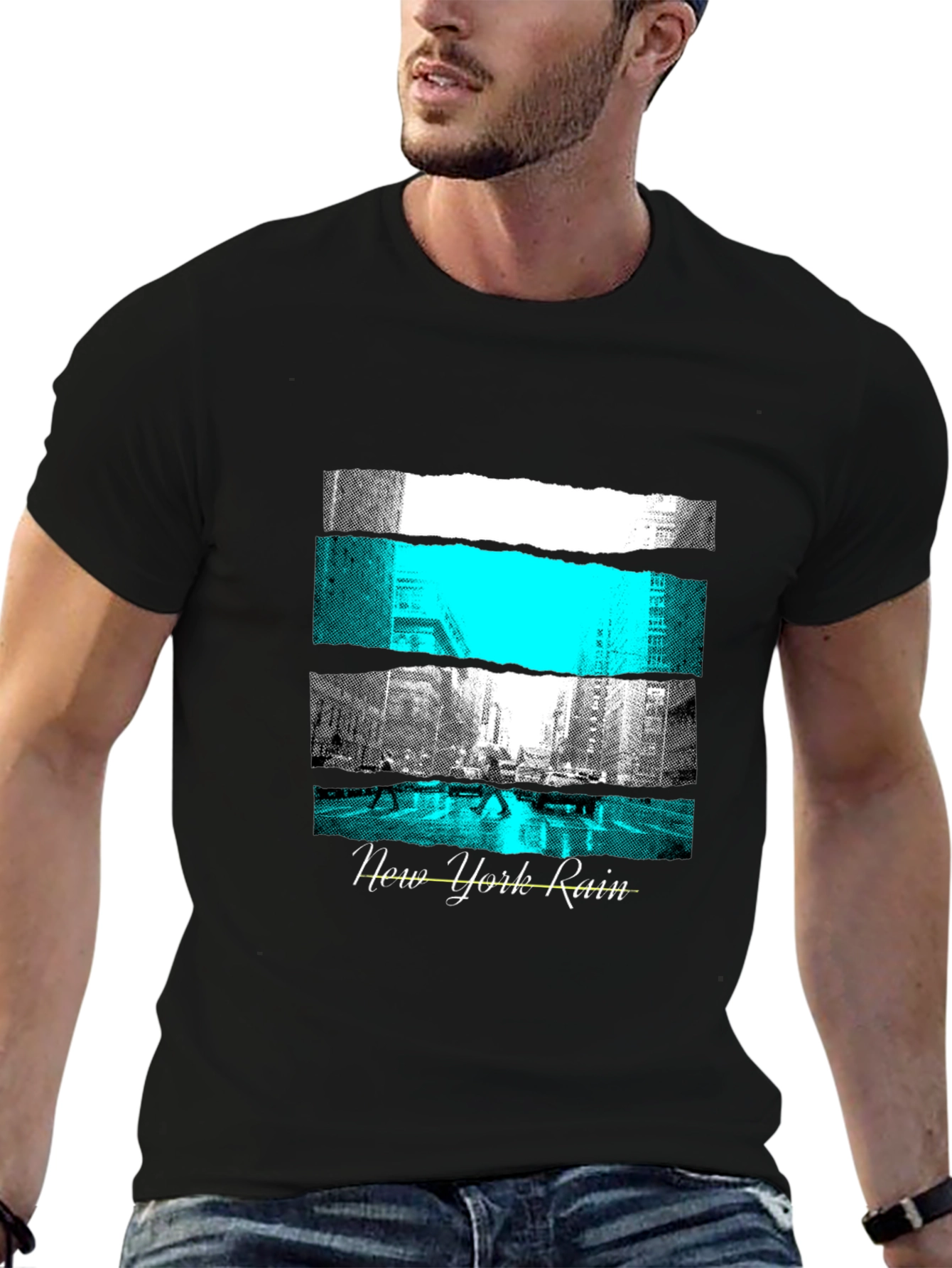 New York Rain T-Shirt