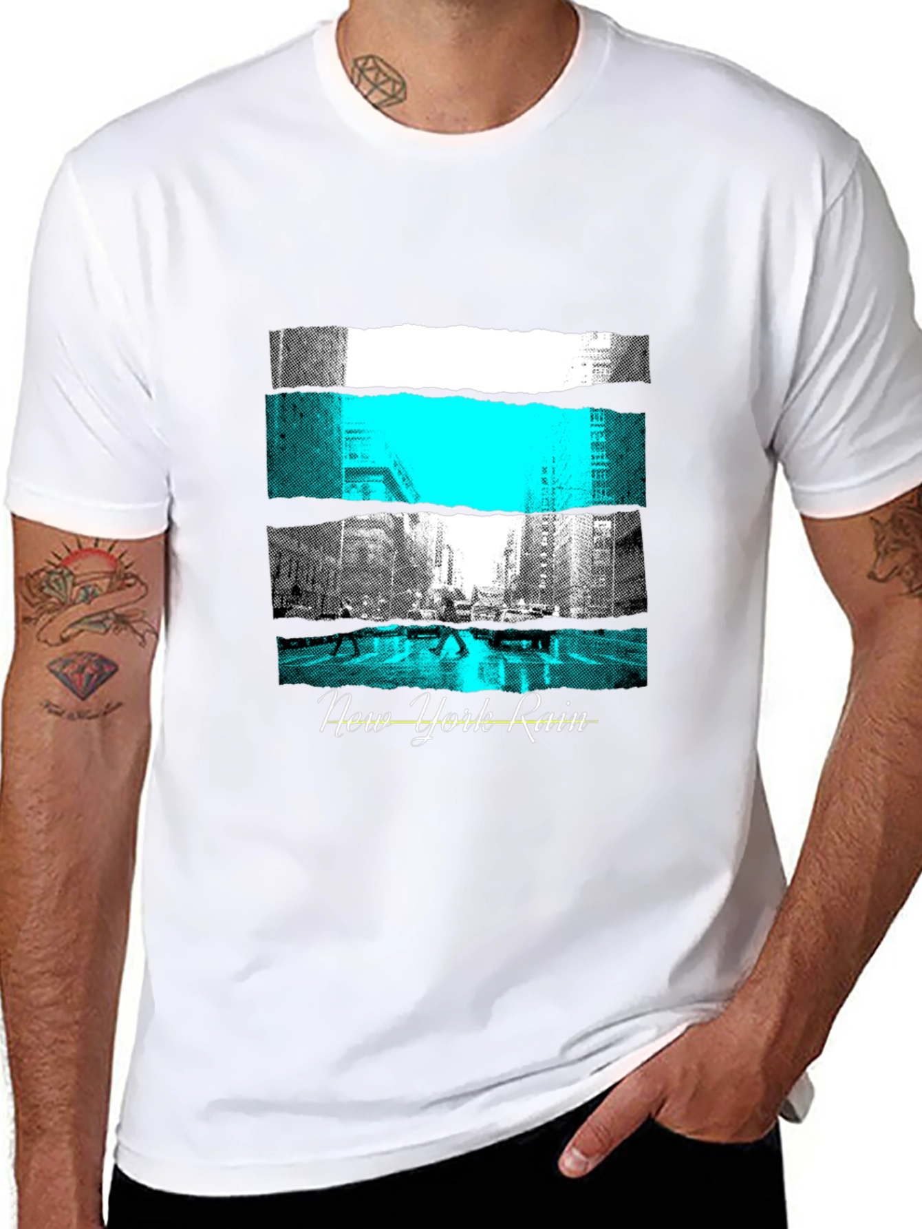 New York Rain T-Shirt