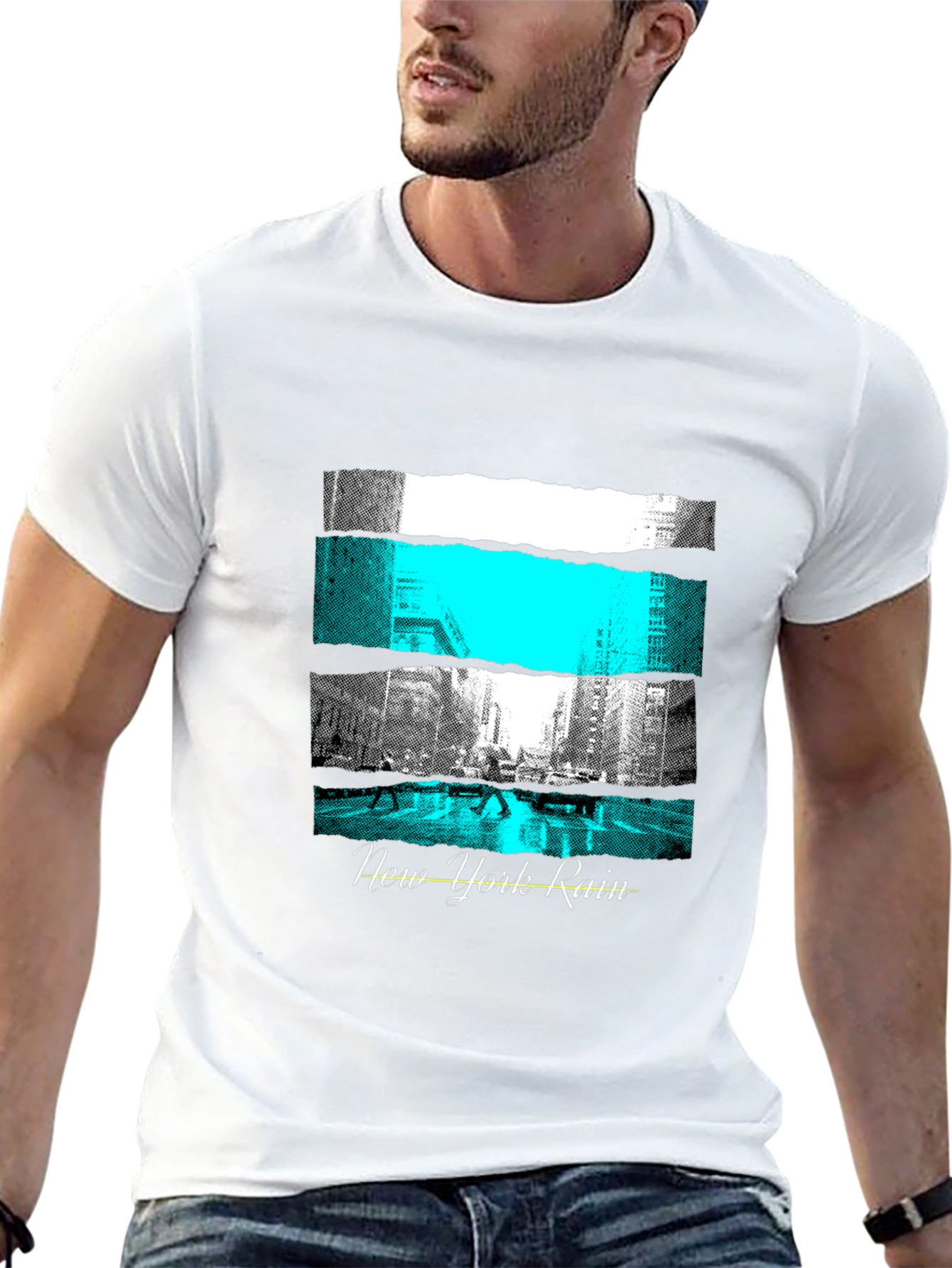 New York Rain T-Shirt