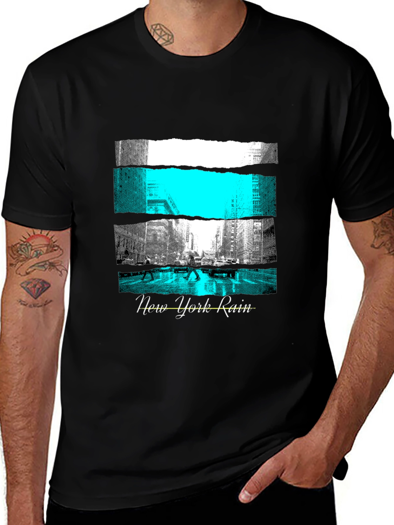 New York Rain T-Shirt