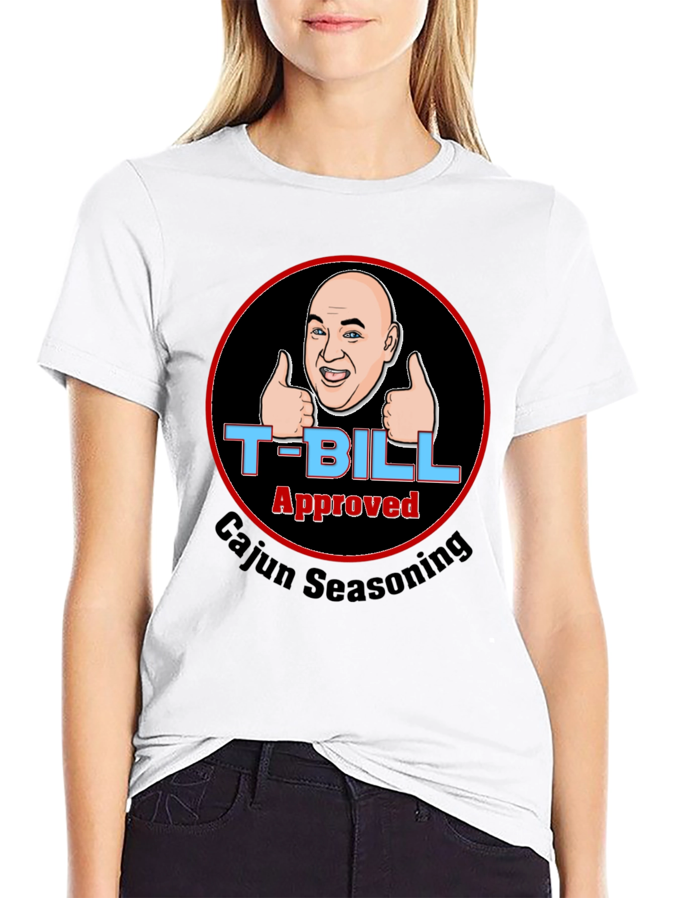 T-Bill Approved Cajun Seasoning Black T-Shirt