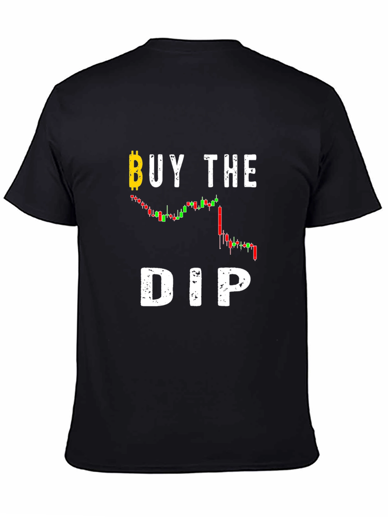 Buy The Dip Bitcoin Chart T-Shirt