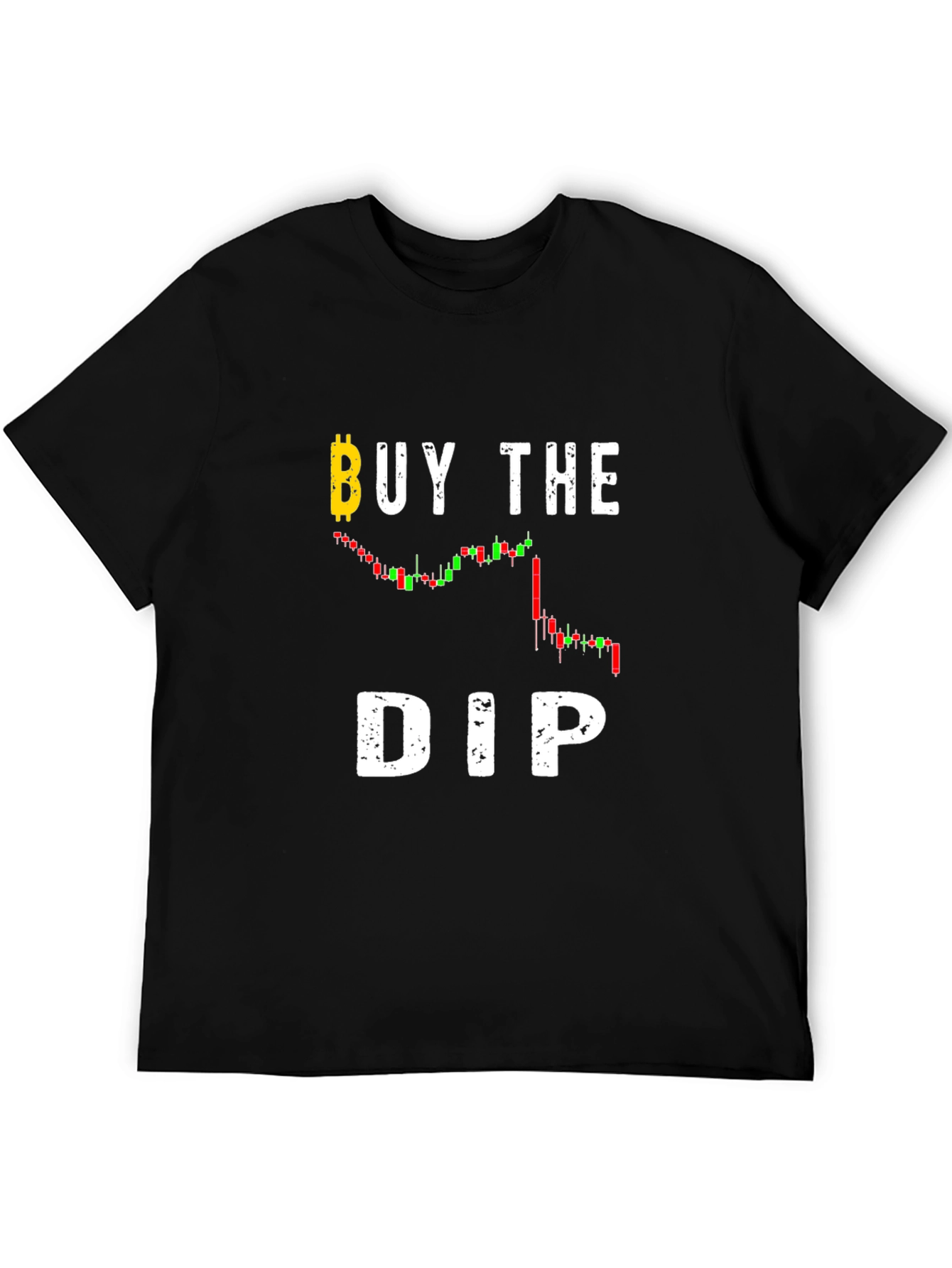 Buy The Dip Bitcoin Chart T-Shirt