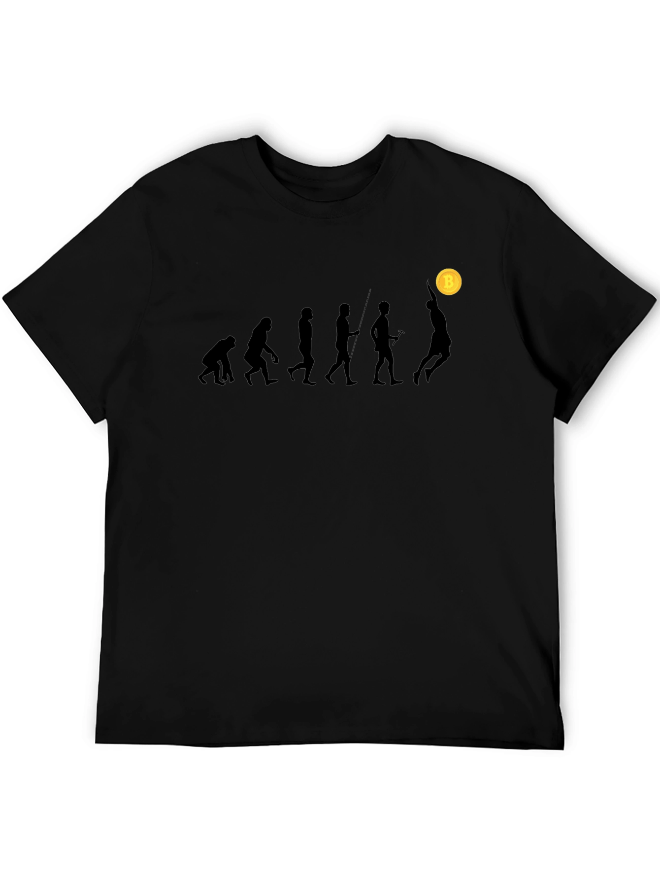 Bitcoin Evolution T-Shirt - Black