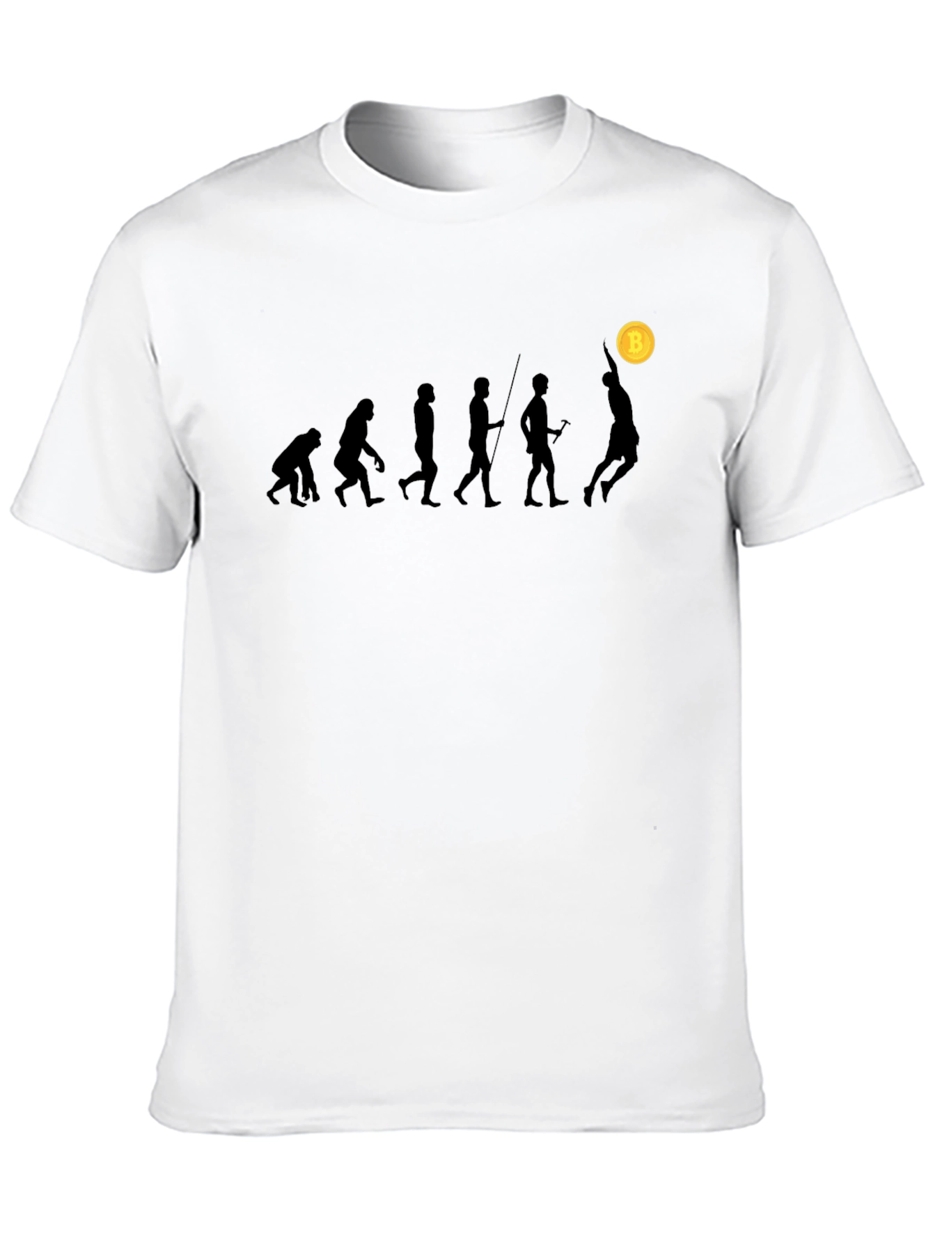 Bitcoin Evolution T-Shirt - Black