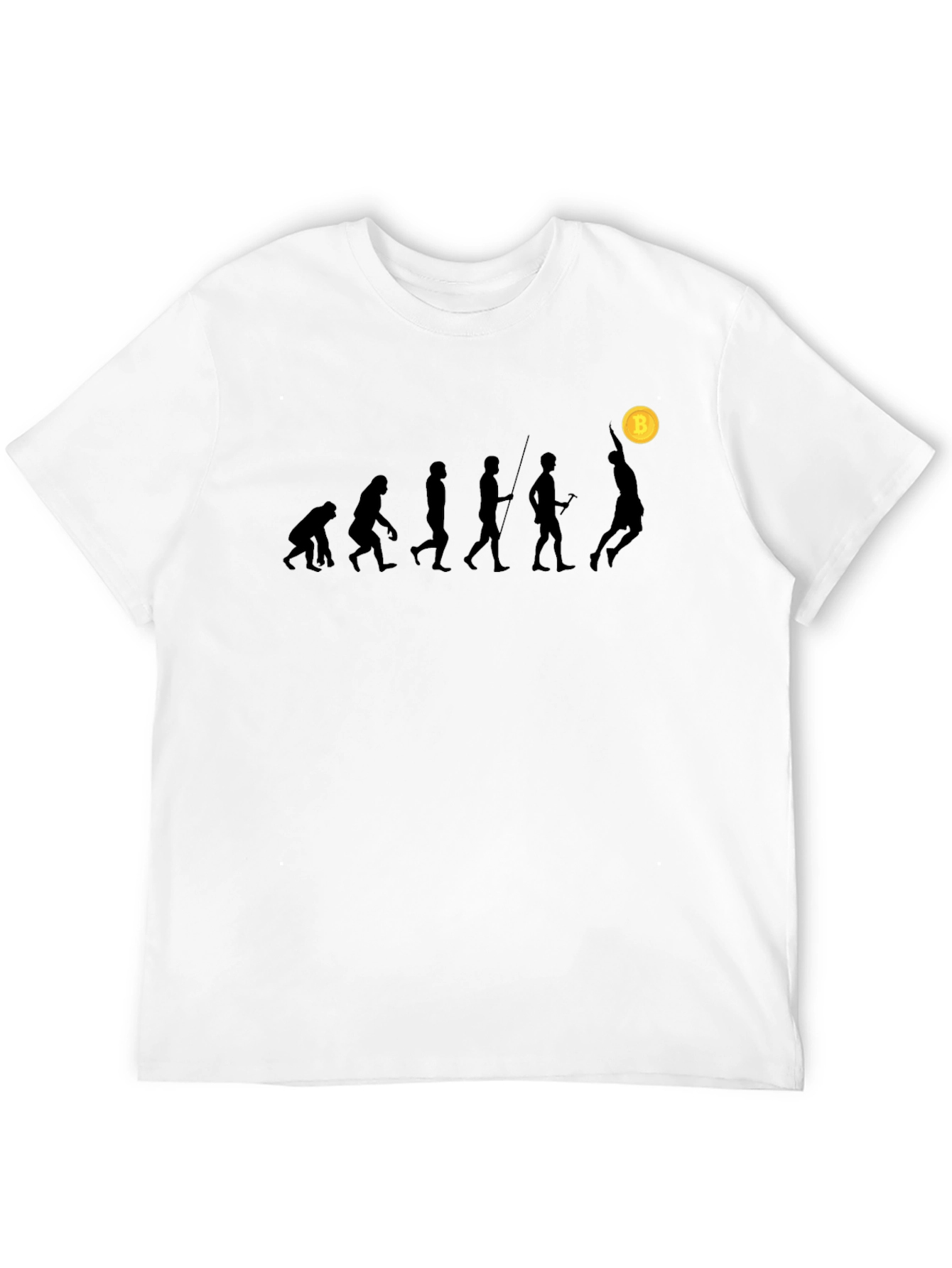 Bitcoin Evolution T-Shirt - Black