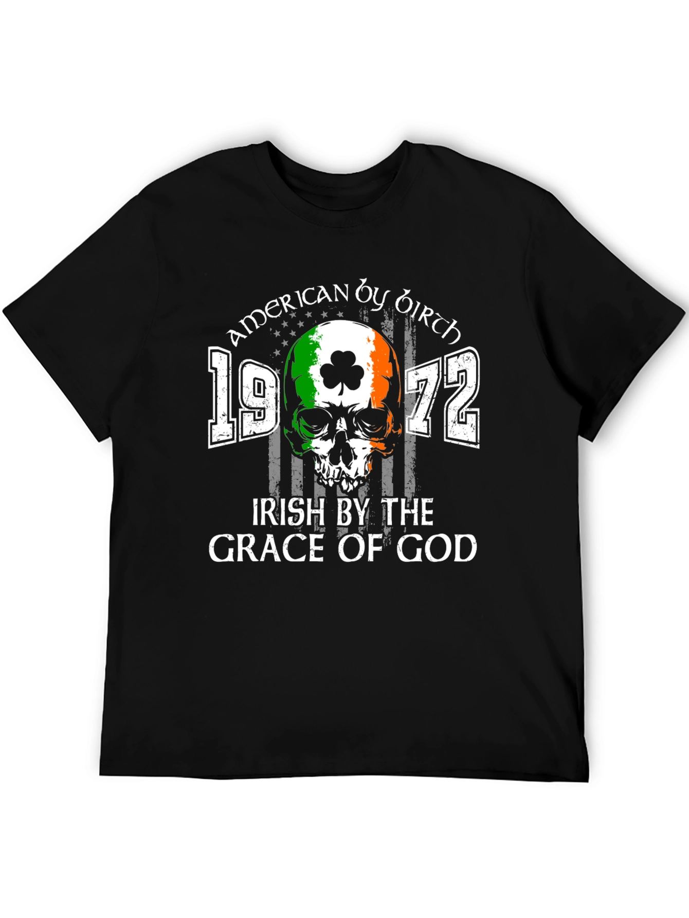 American Irish Skull T-Shirt