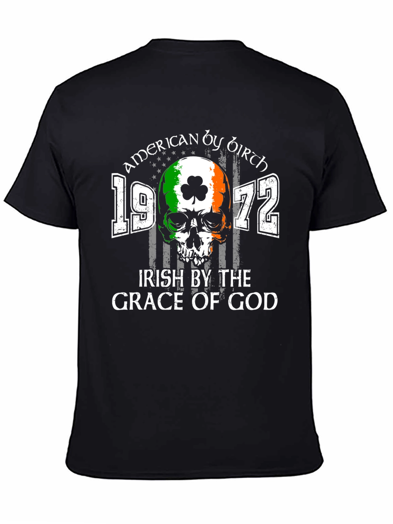 American Irish Skull T-Shirt