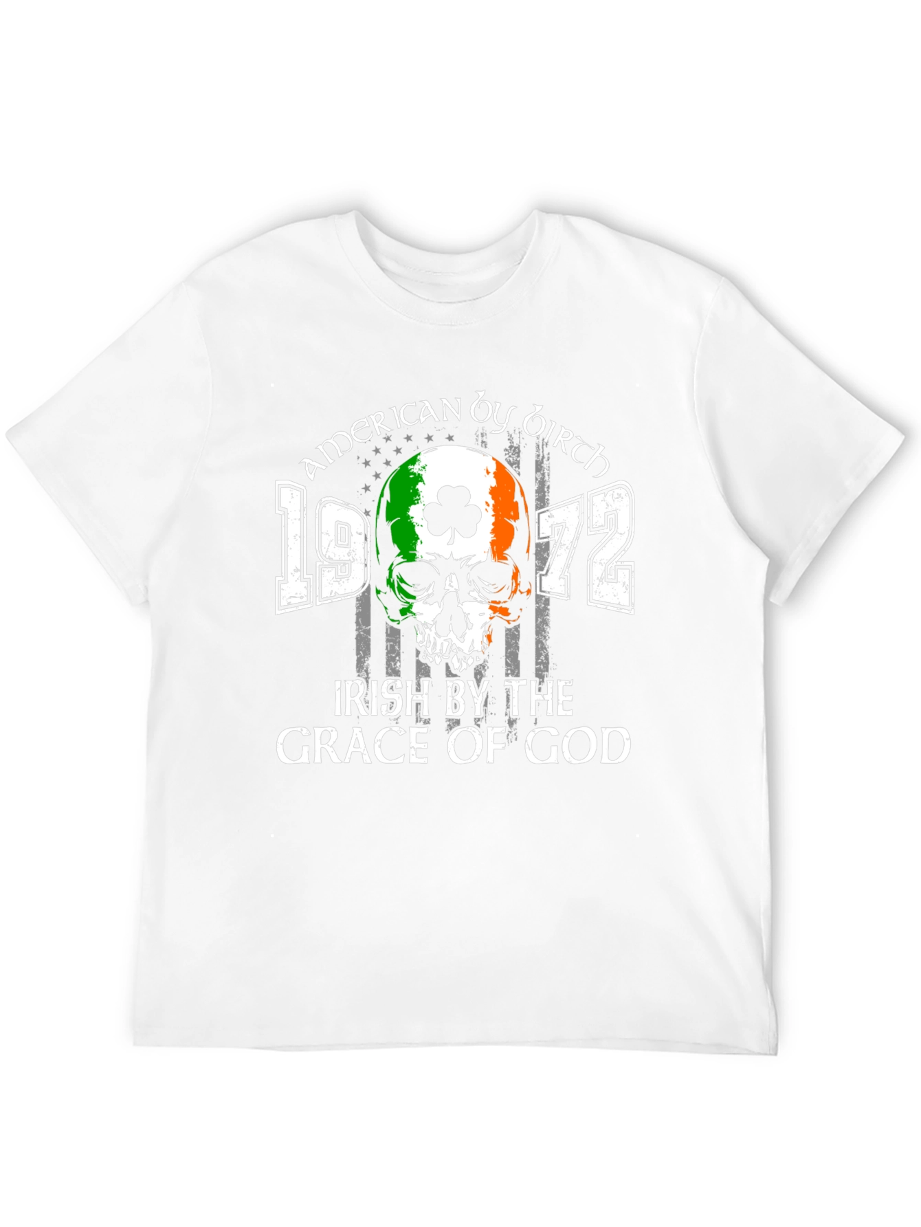 American Irish Skull T-Shirt