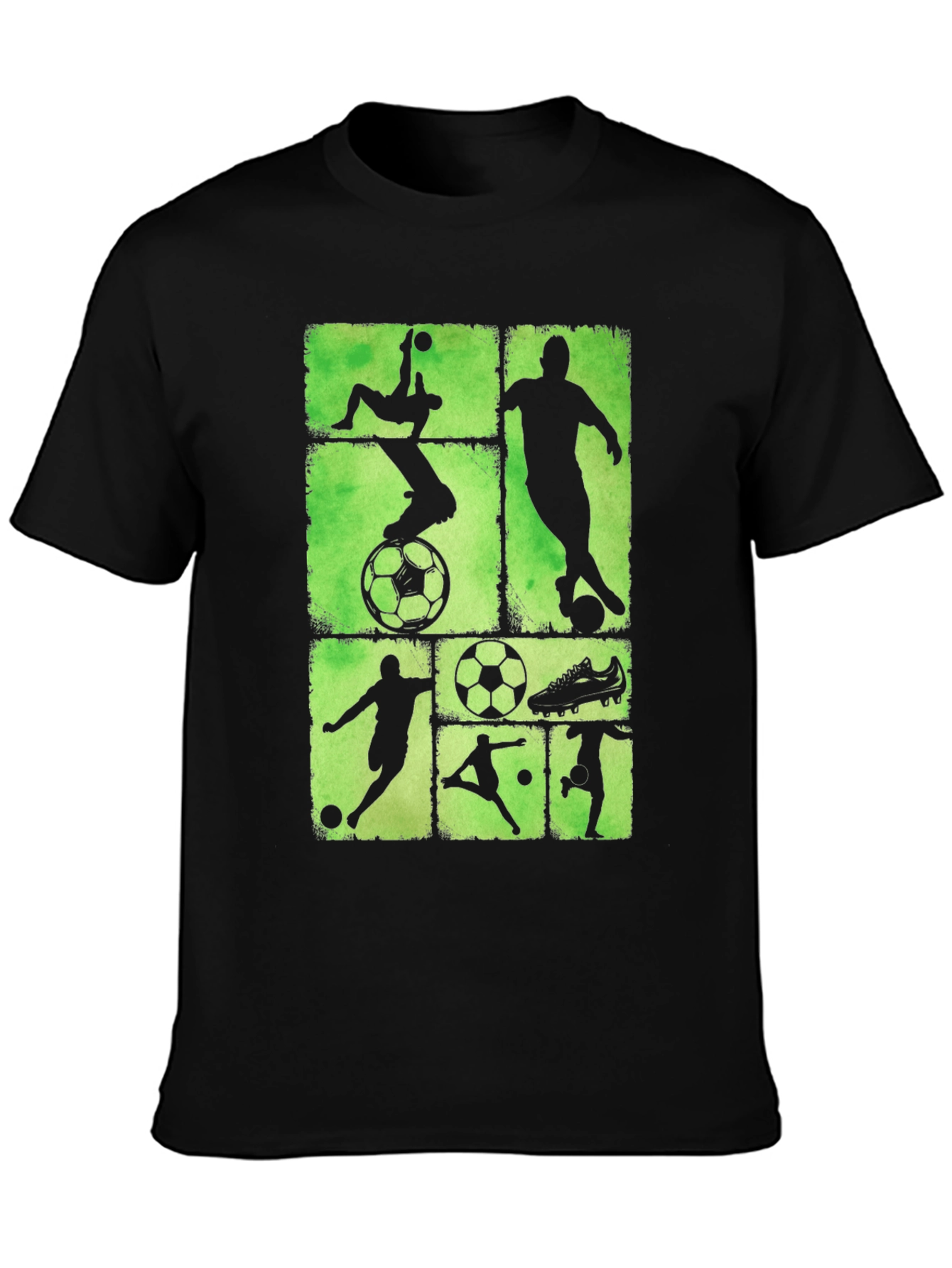 Soccer Silhouette Graphic Tee