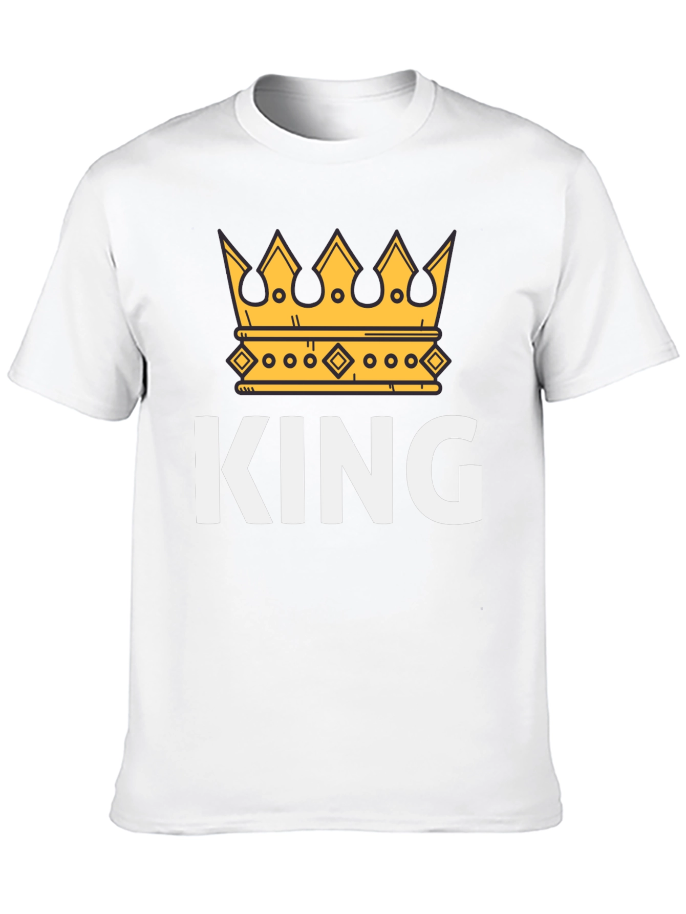 King Crown Graphic Tee - Mens Black T-Shirt