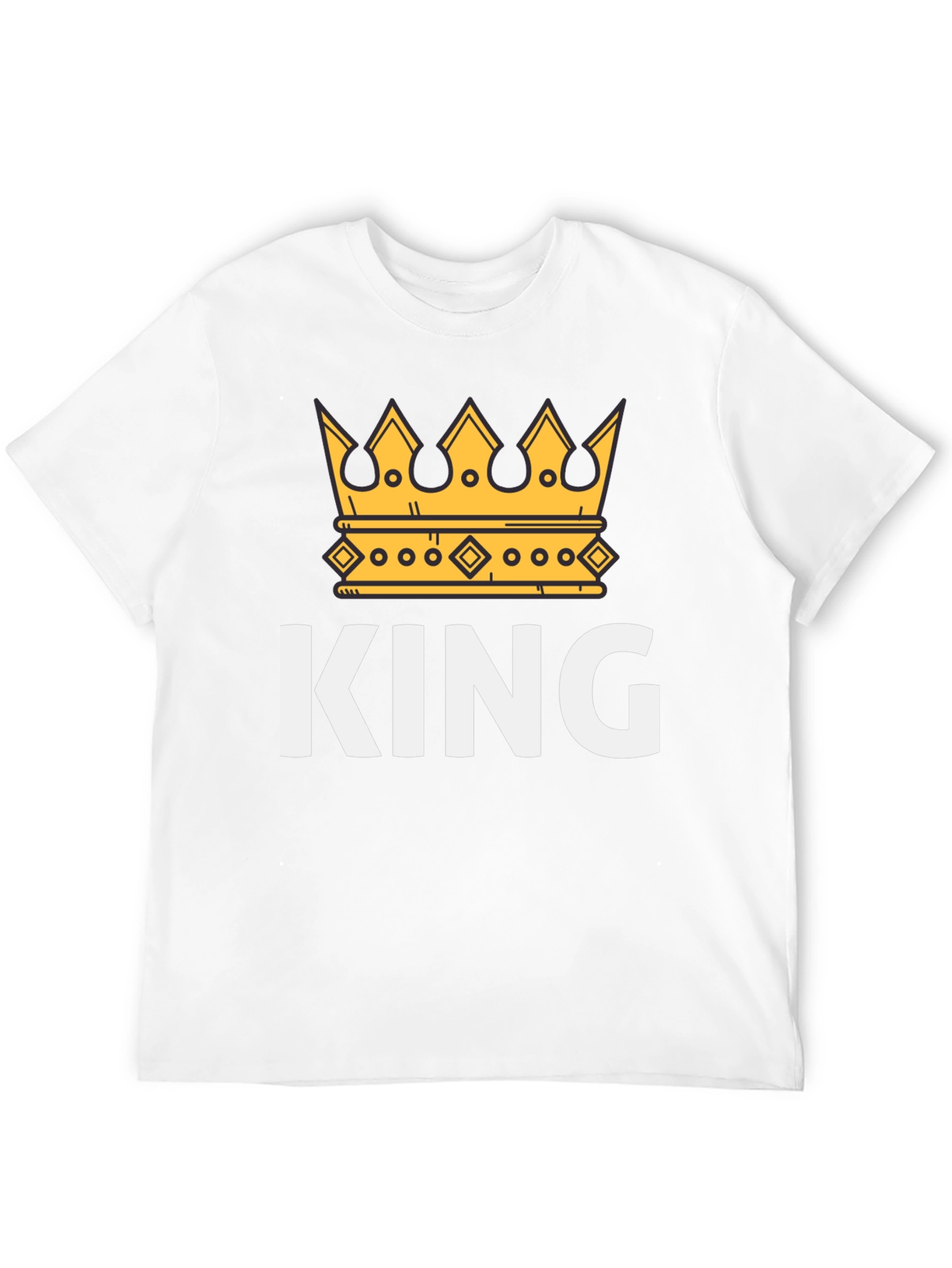 King Crown Graphic Tee - Mens Black T-Shirt