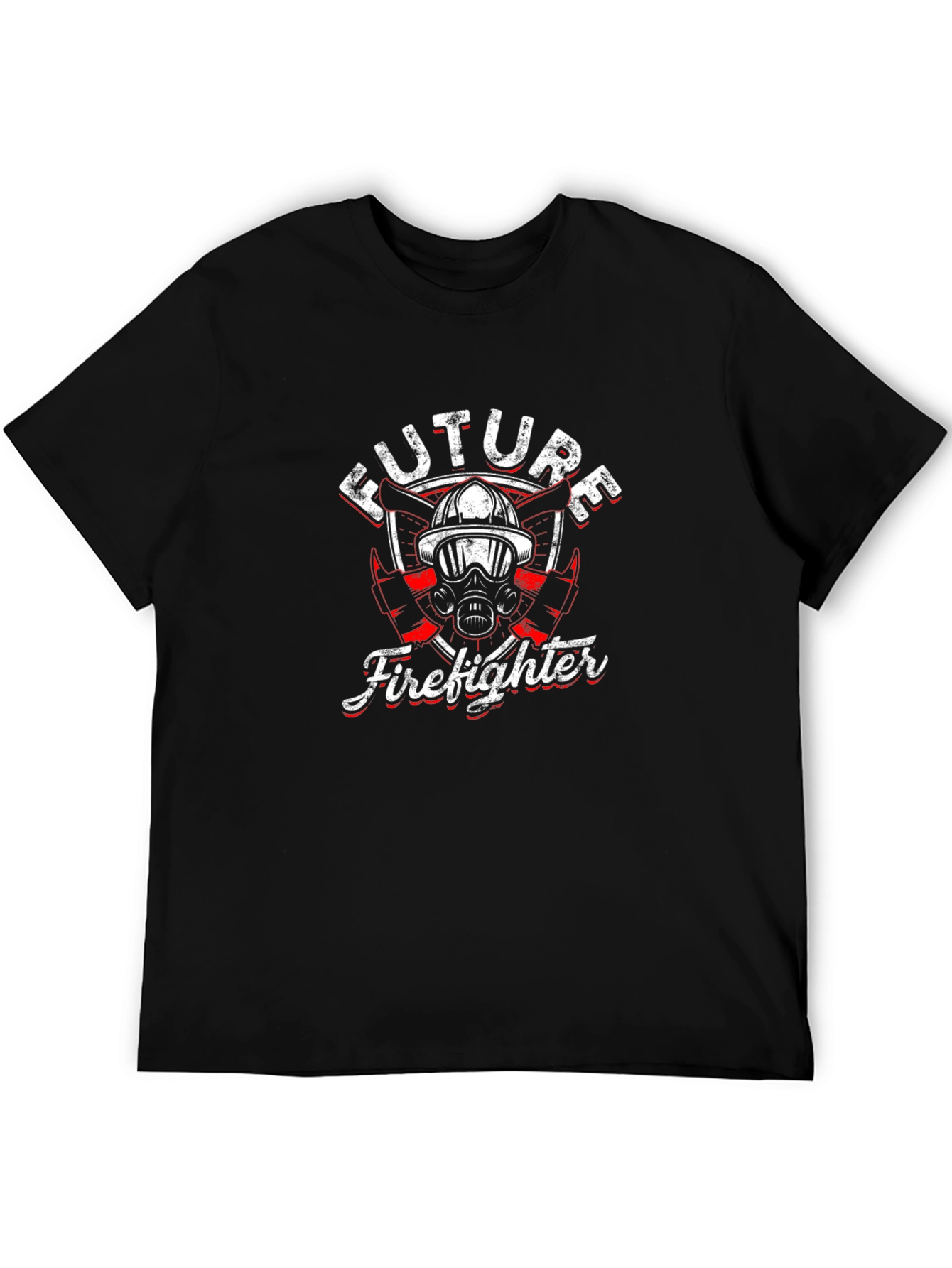 Future Firefighter T-Shirt - Black