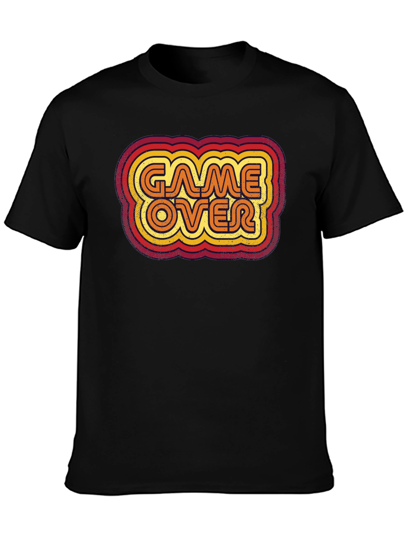Retro Game Over Graphic Tee - Gamer T-Shirt