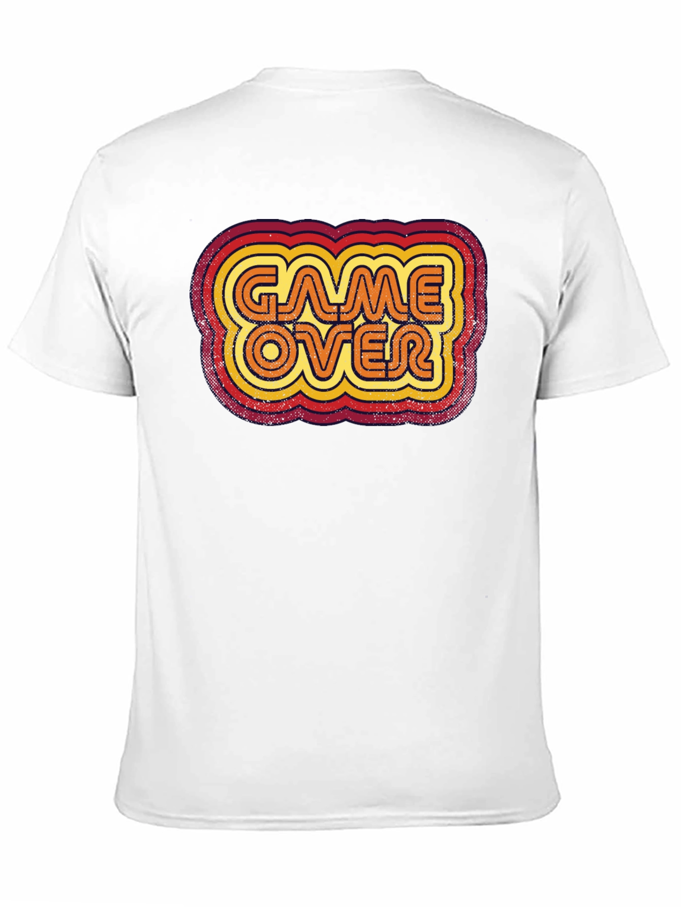 Retro Game Over Graphic Tee - Gamer T-Shirt