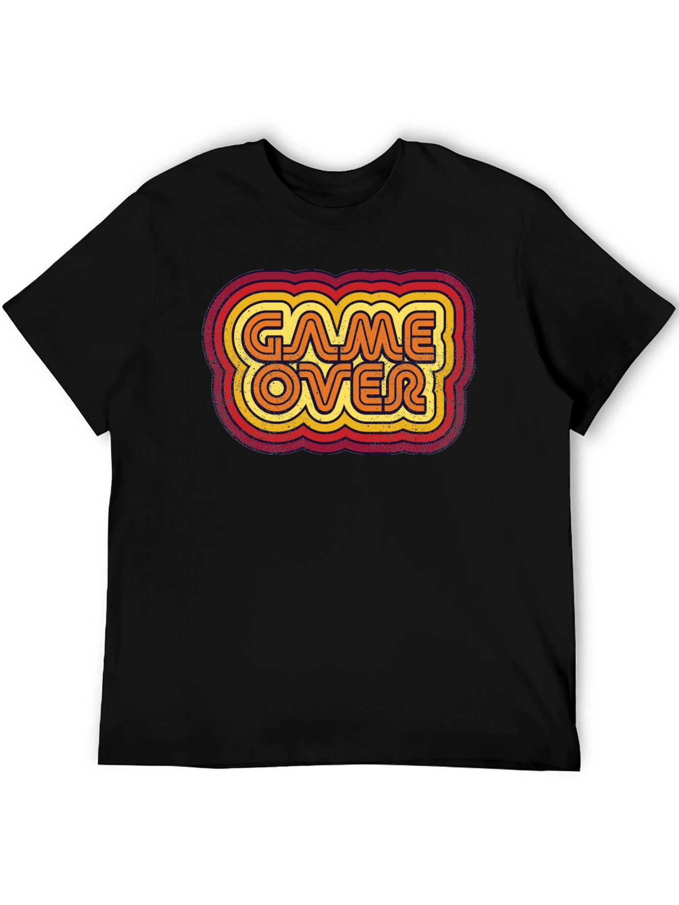 Retro Game Over Graphic Tee - Gamer T-Shirt