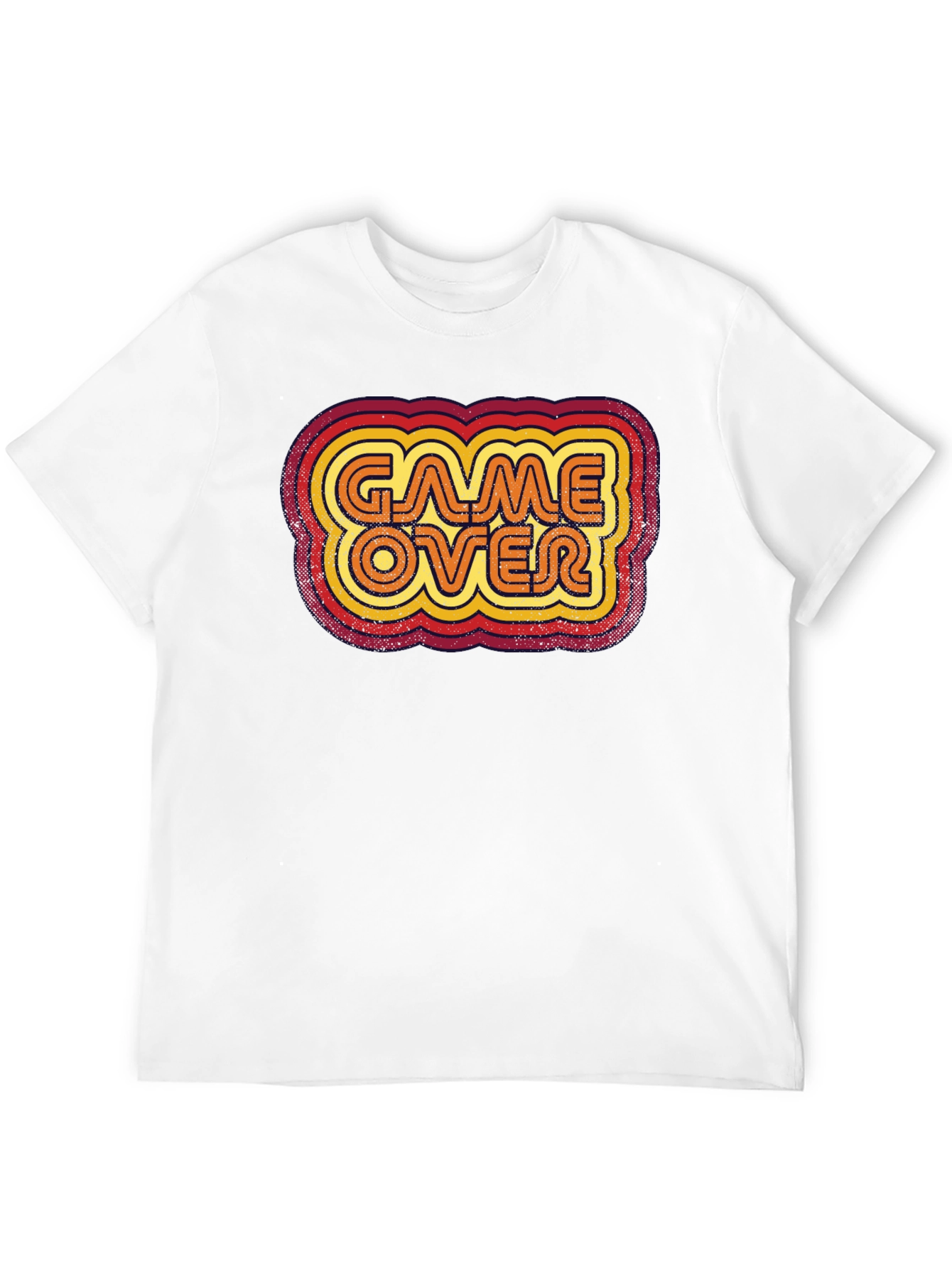 Retro Game Over Graphic Tee - Gamer T-Shirt