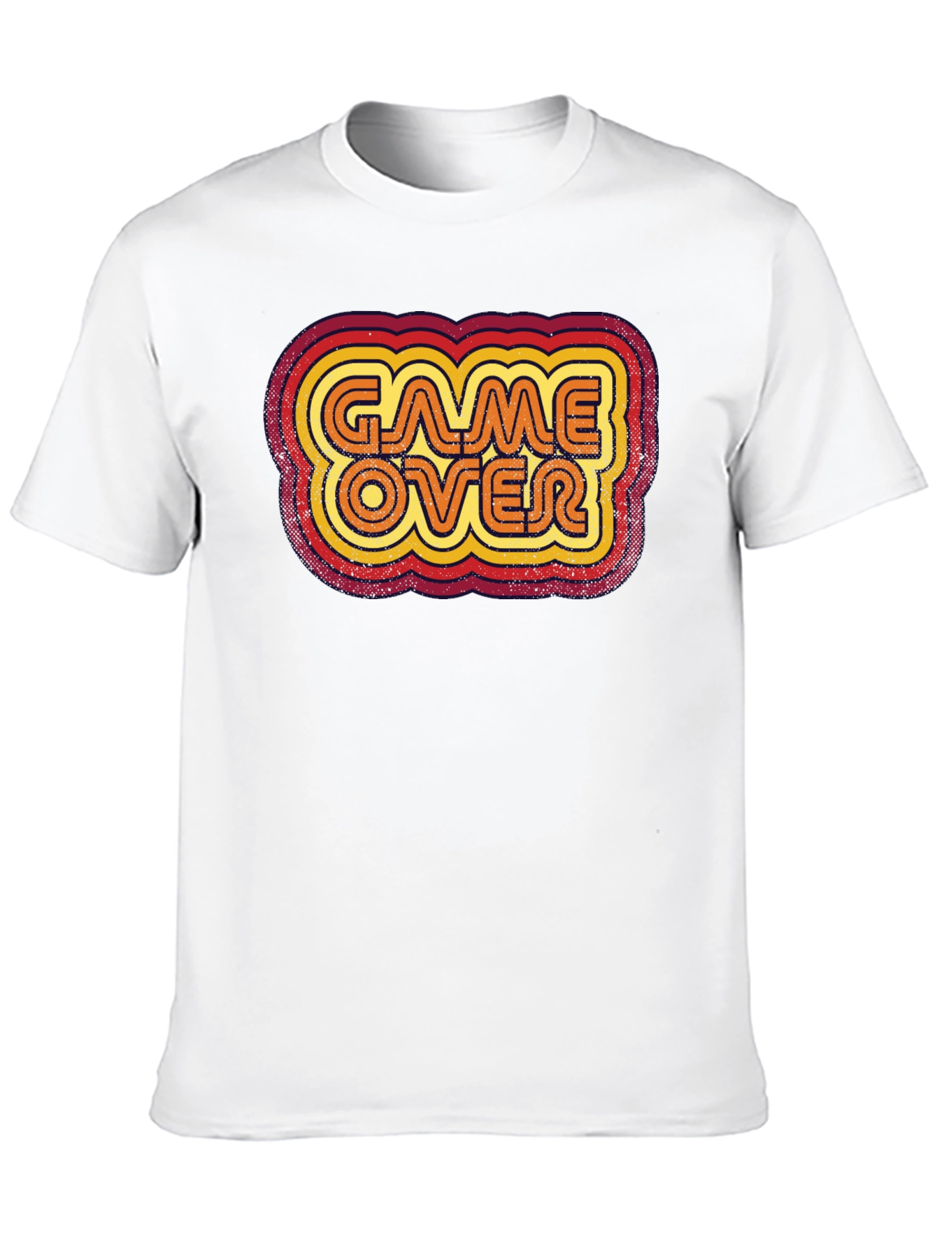 Retro Game Over Graphic Tee - Gamer T-Shirt