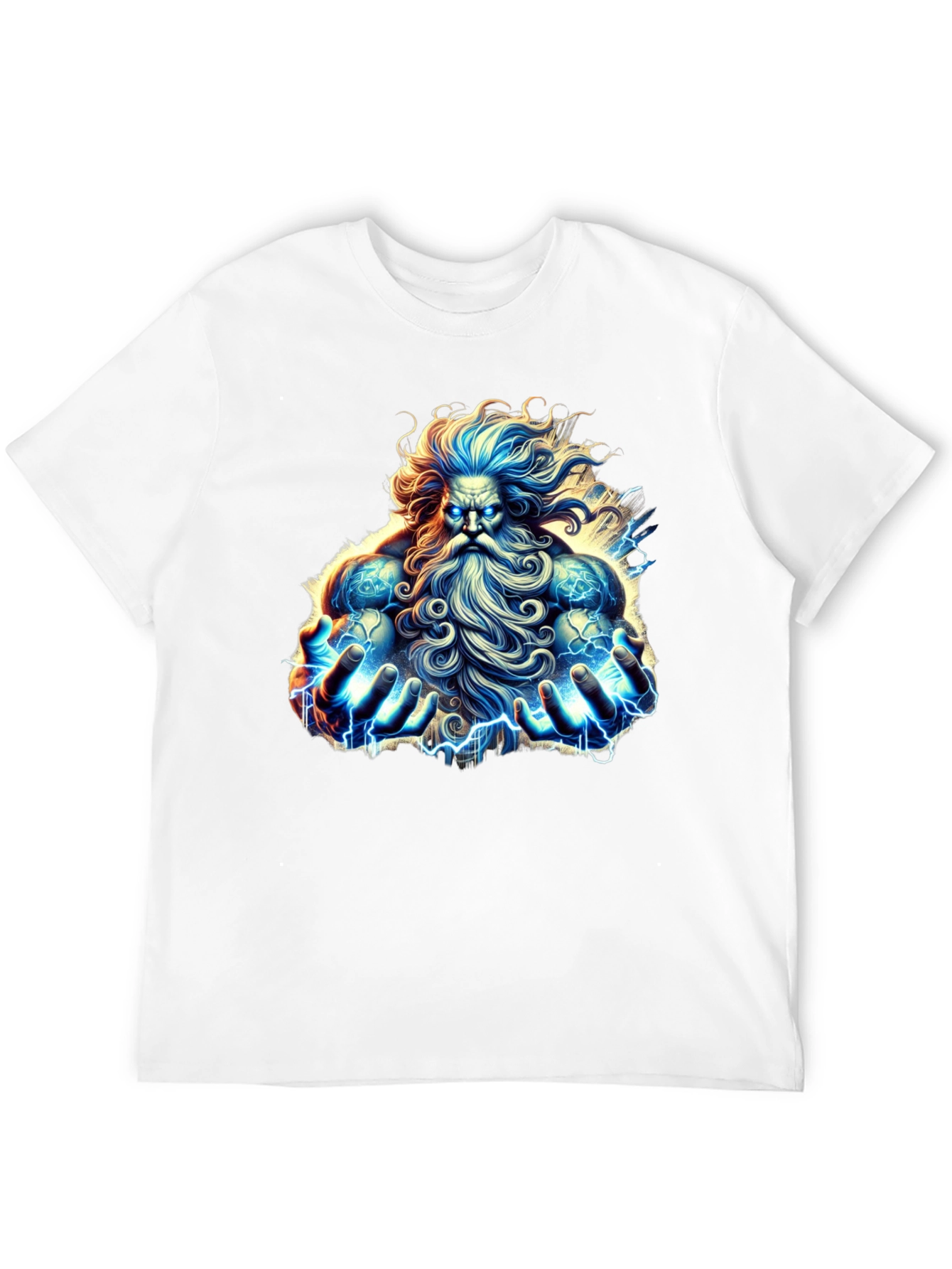 Mythical God Graphic Tee - Black